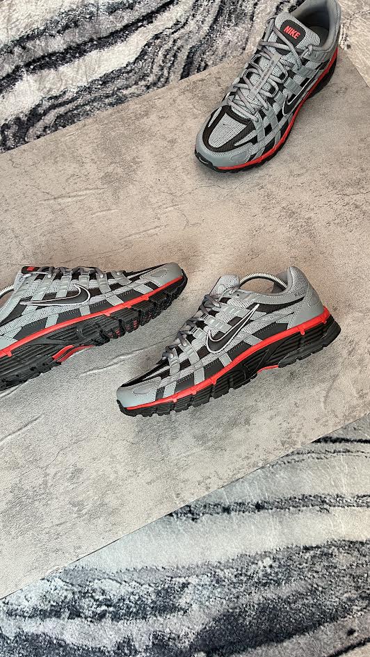 Nike P-6000 - Cool Grey/Black/Red