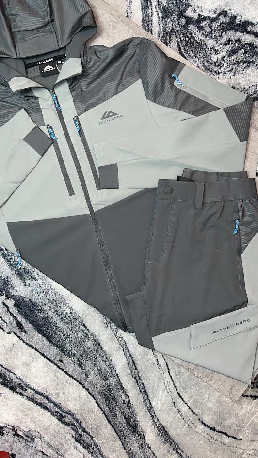 Trailberg Elbrus 3.0 Tracksuit-Grey/Blue