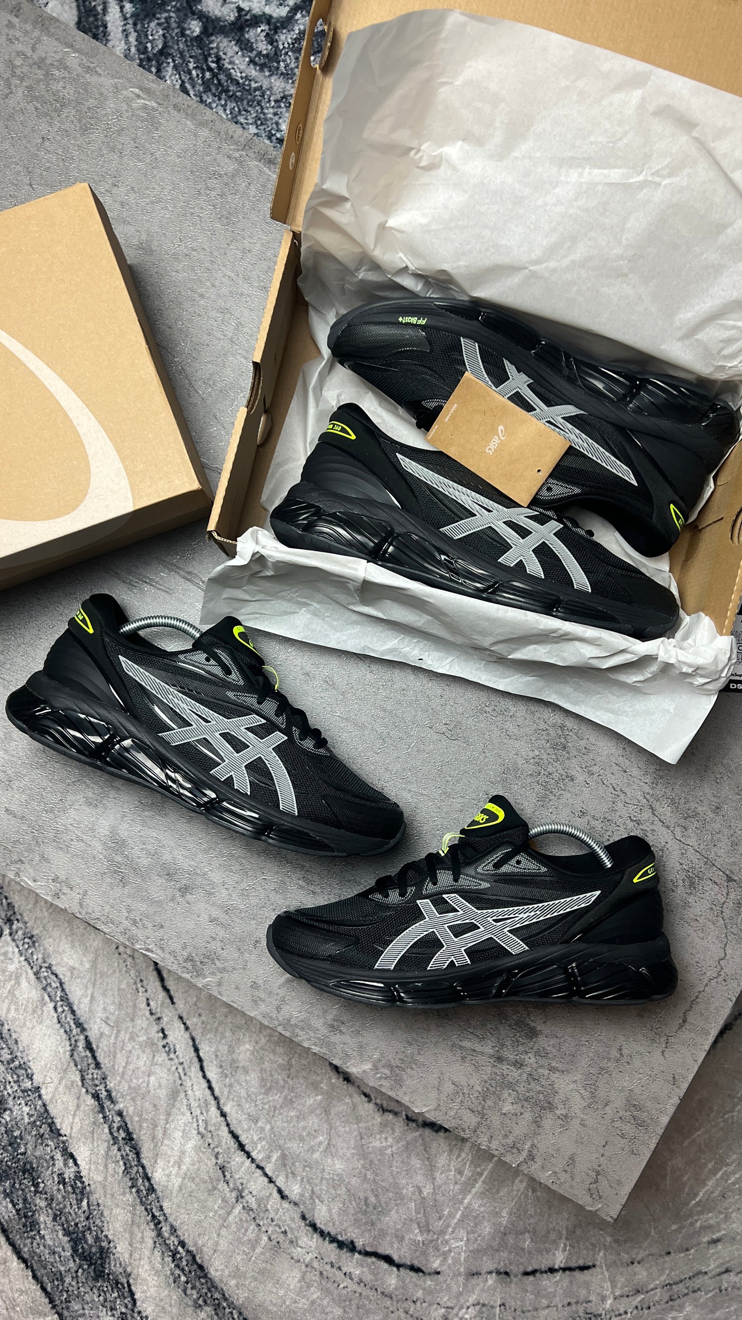 Asics Gel Quantum 360 - Black/Neon Green