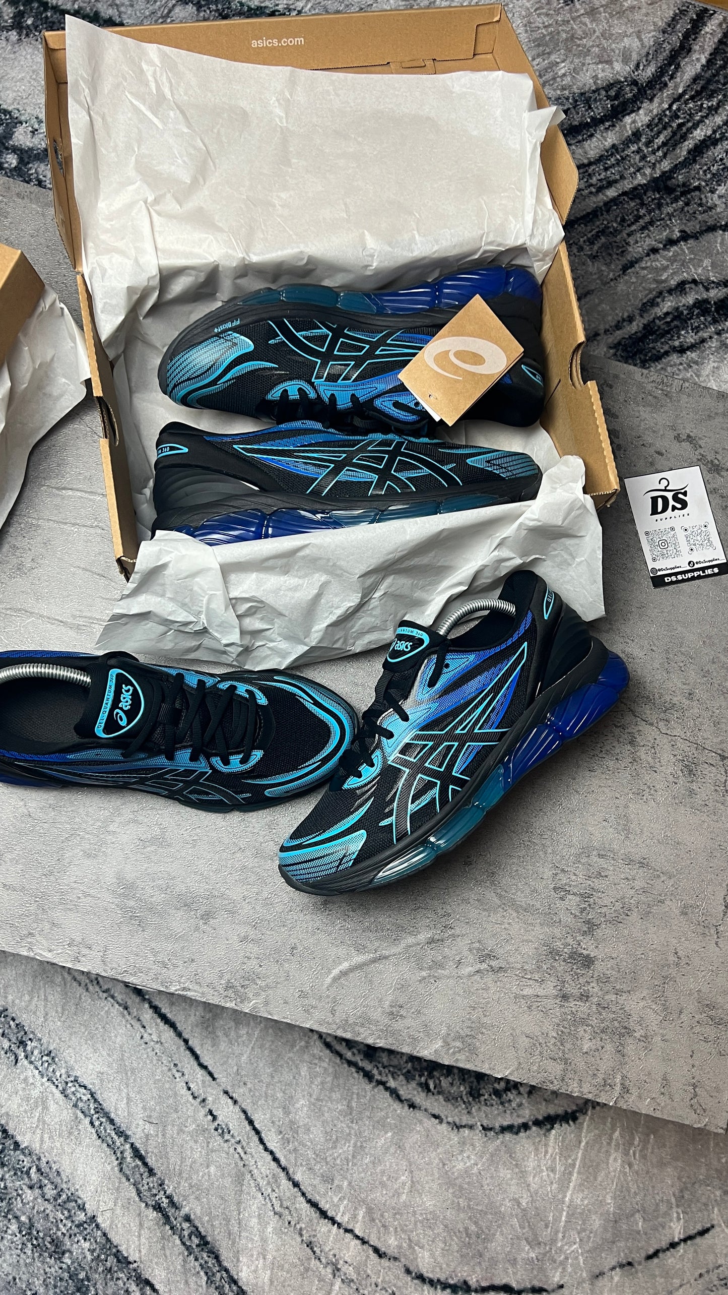 Asics Gel Quantum 180 -Black/Blue