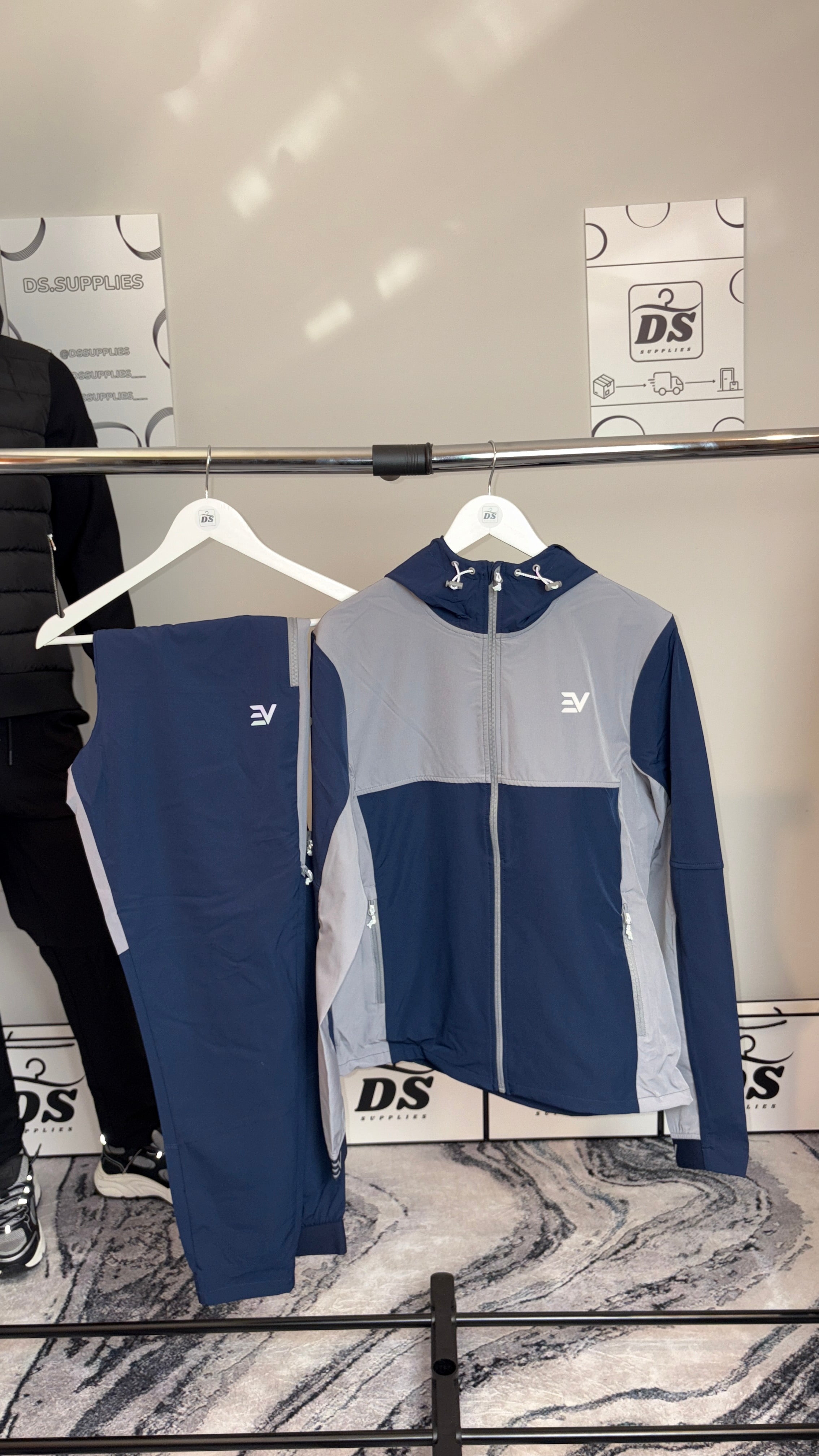 ENVI DYNAMIC TRACKSUIT - NAVY/GREY