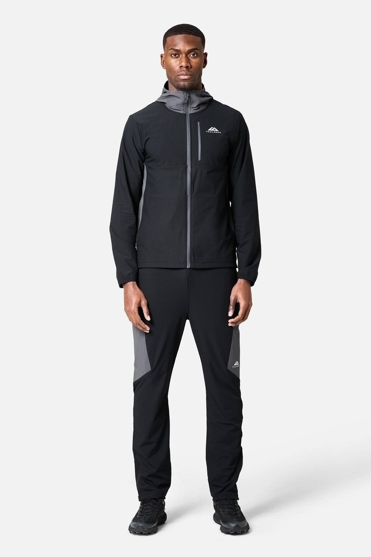 TRAILBERG ODYSSEY TRACKSUIT - BLACK/GREY