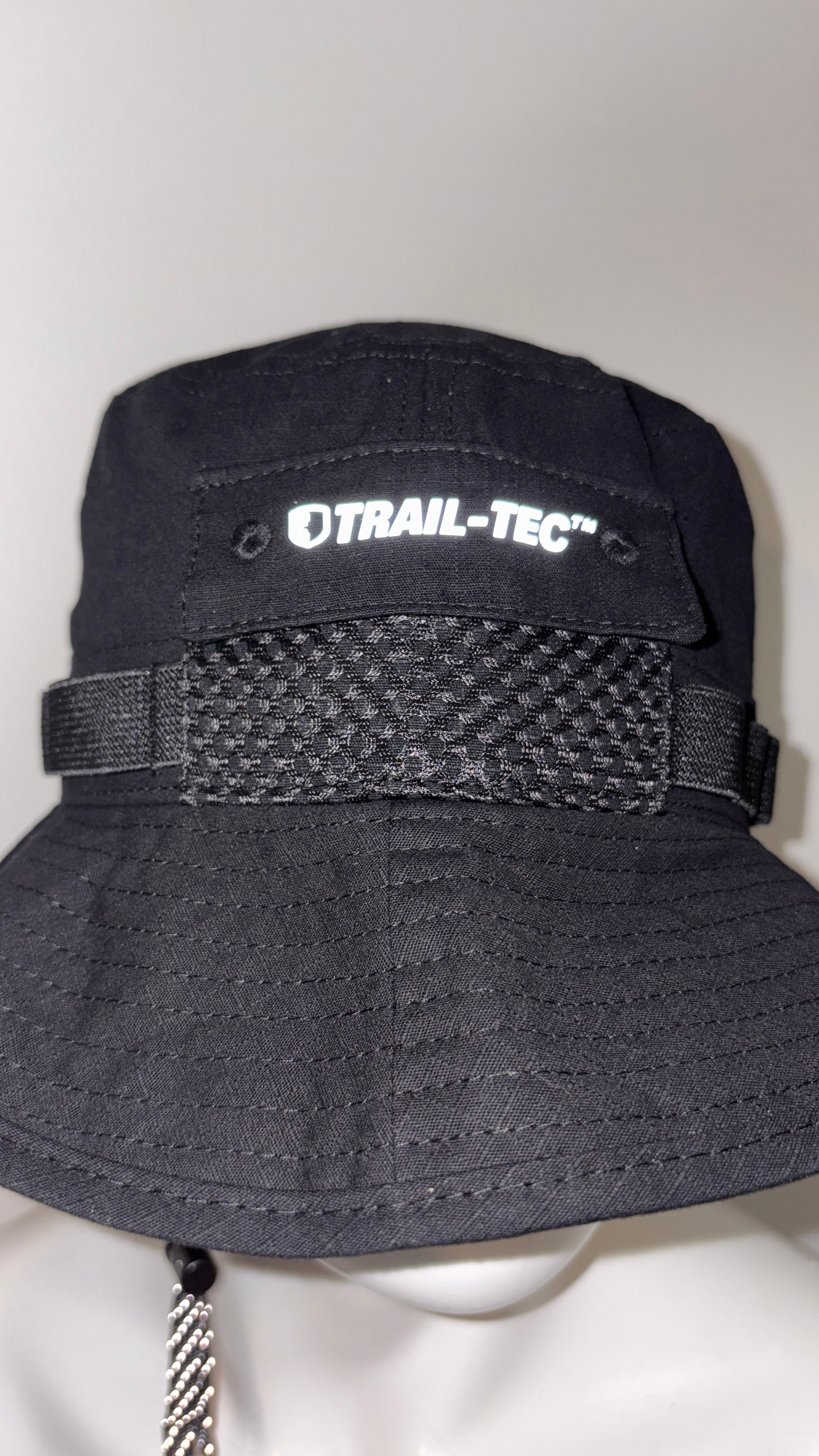 TRAILBERG TRIATHLON 2.0 BUCKET HAT - BLACK