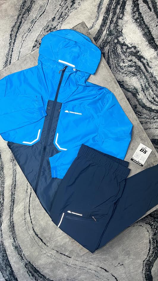 Monterrain Chase Tracksuit-Navy/Blue