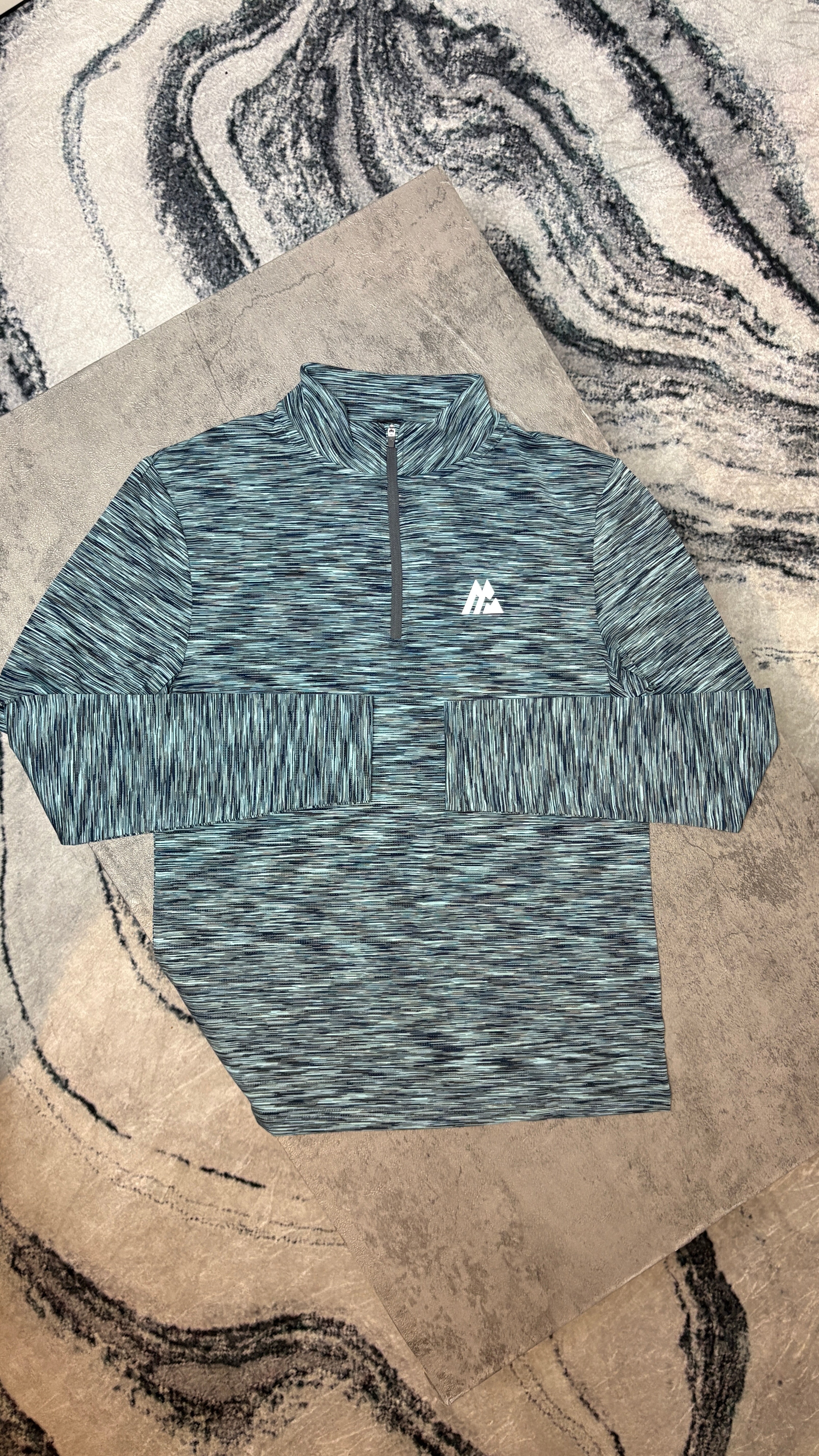 MONTIREX TRAIL TRISET QUATER-ZIP/T-SHIRT/PANTS - GREY/MULTI