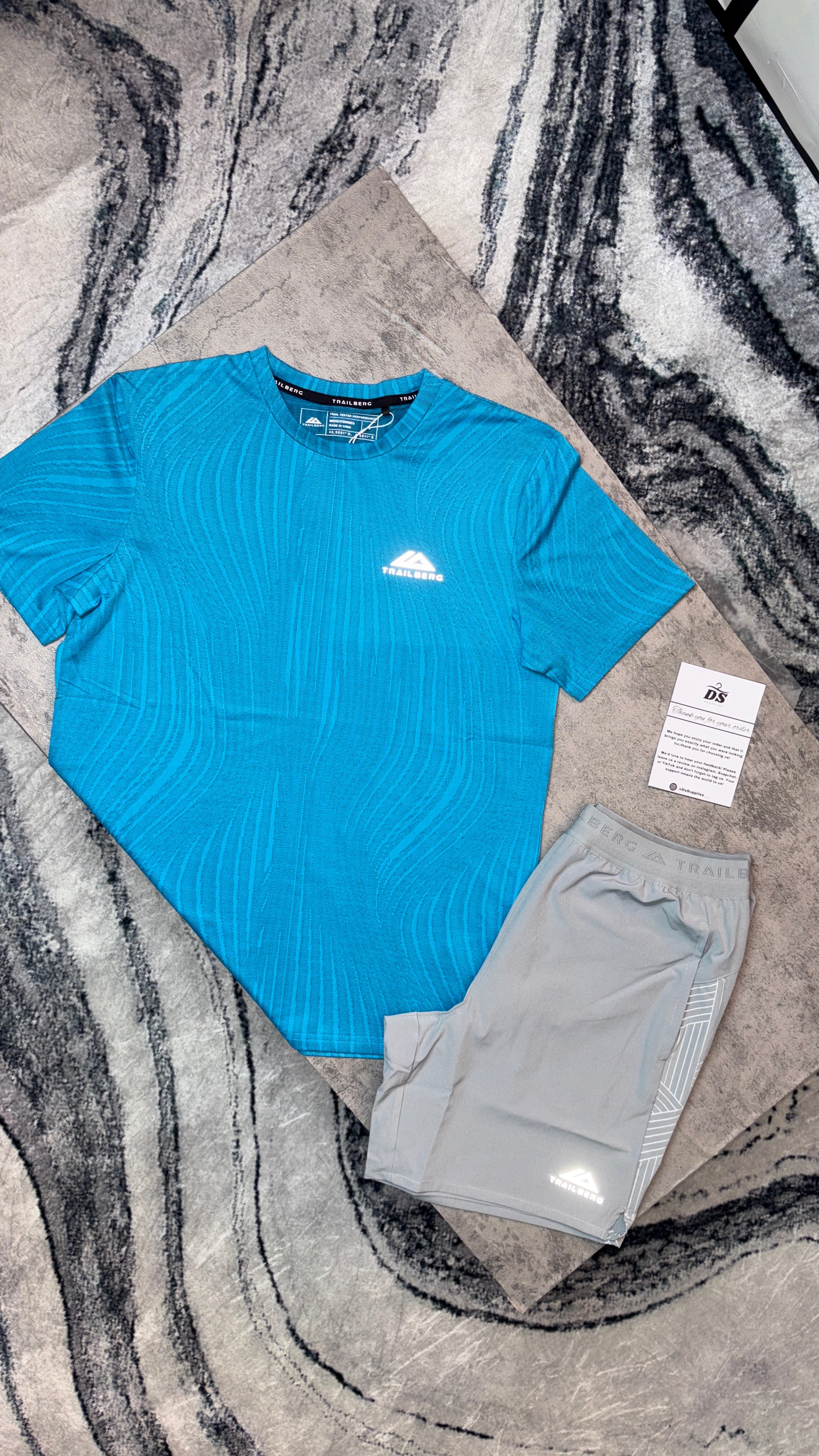 Trailberg Vertex Jacquard Twinset-’Atomic Blue’