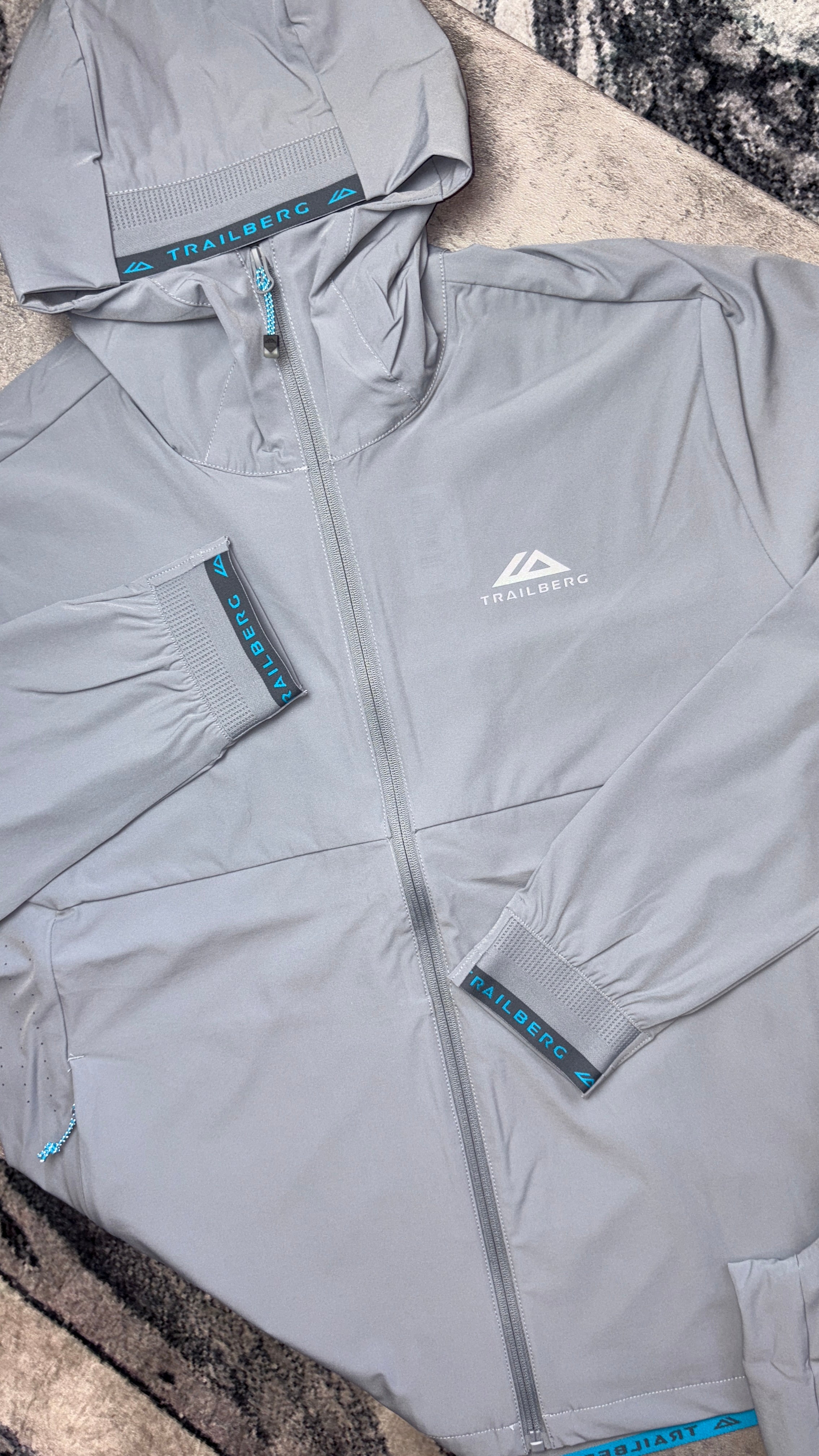 Trailberg Frontier Tracksuit - ‘Grey/Blue’