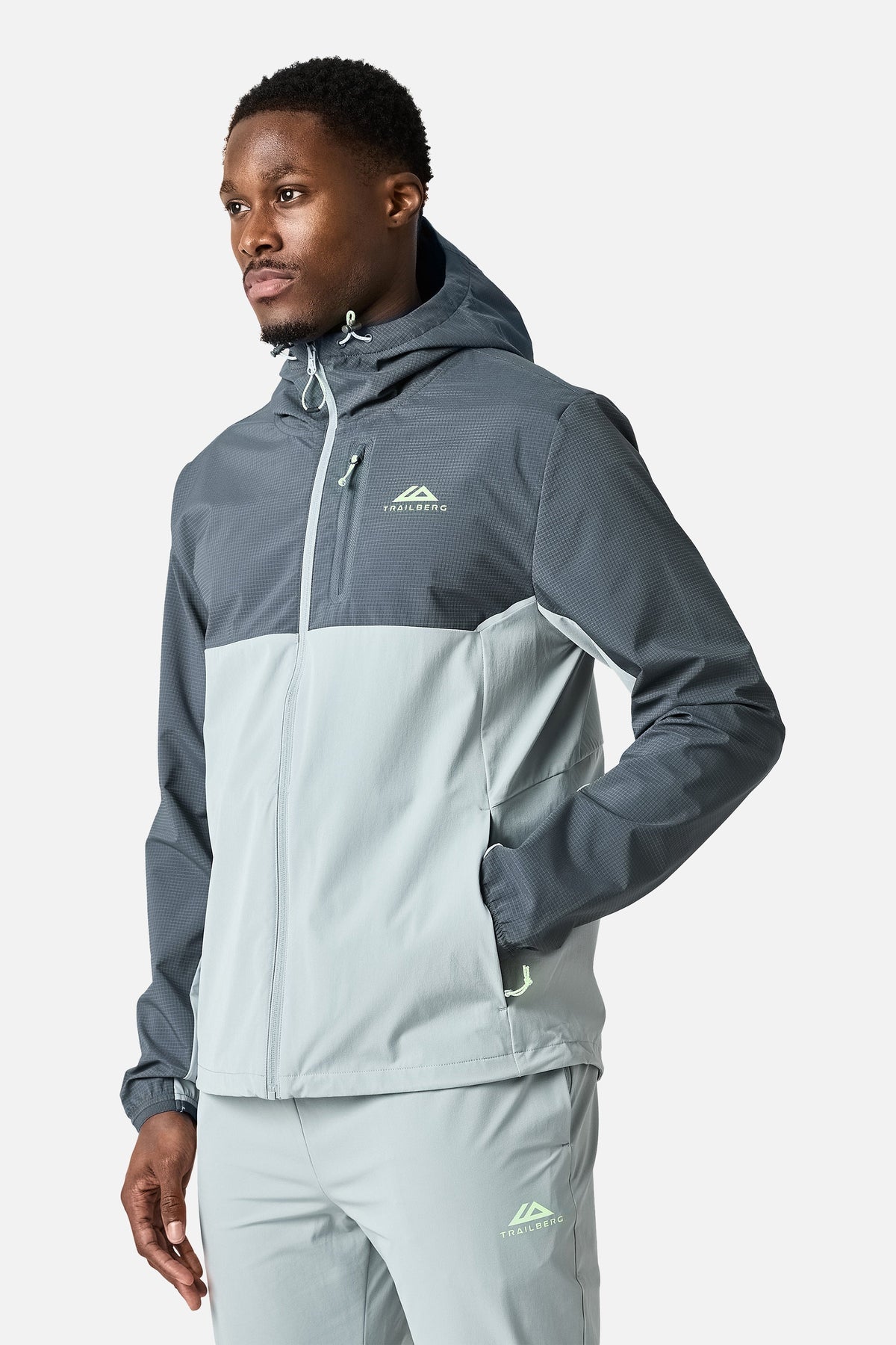TRAILBERG HORIZON 2.0 TRACKSUIT - DARK/LIGHT GREY