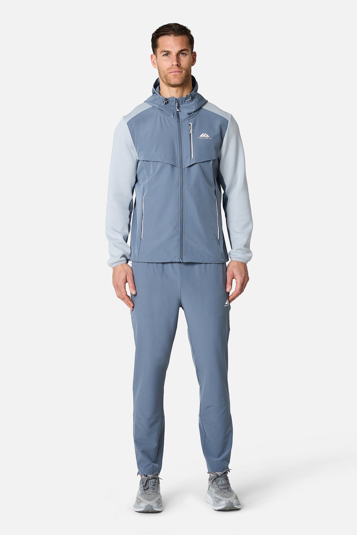 TRAILBERG RAPID DASH 3.0 TRACKSUIT - DARK/LIGHT GREY