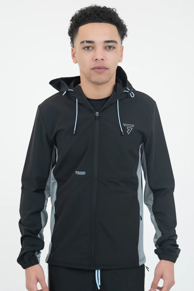 GRIID BALLY TRACKSUIT - MIDNIGHT BLACK