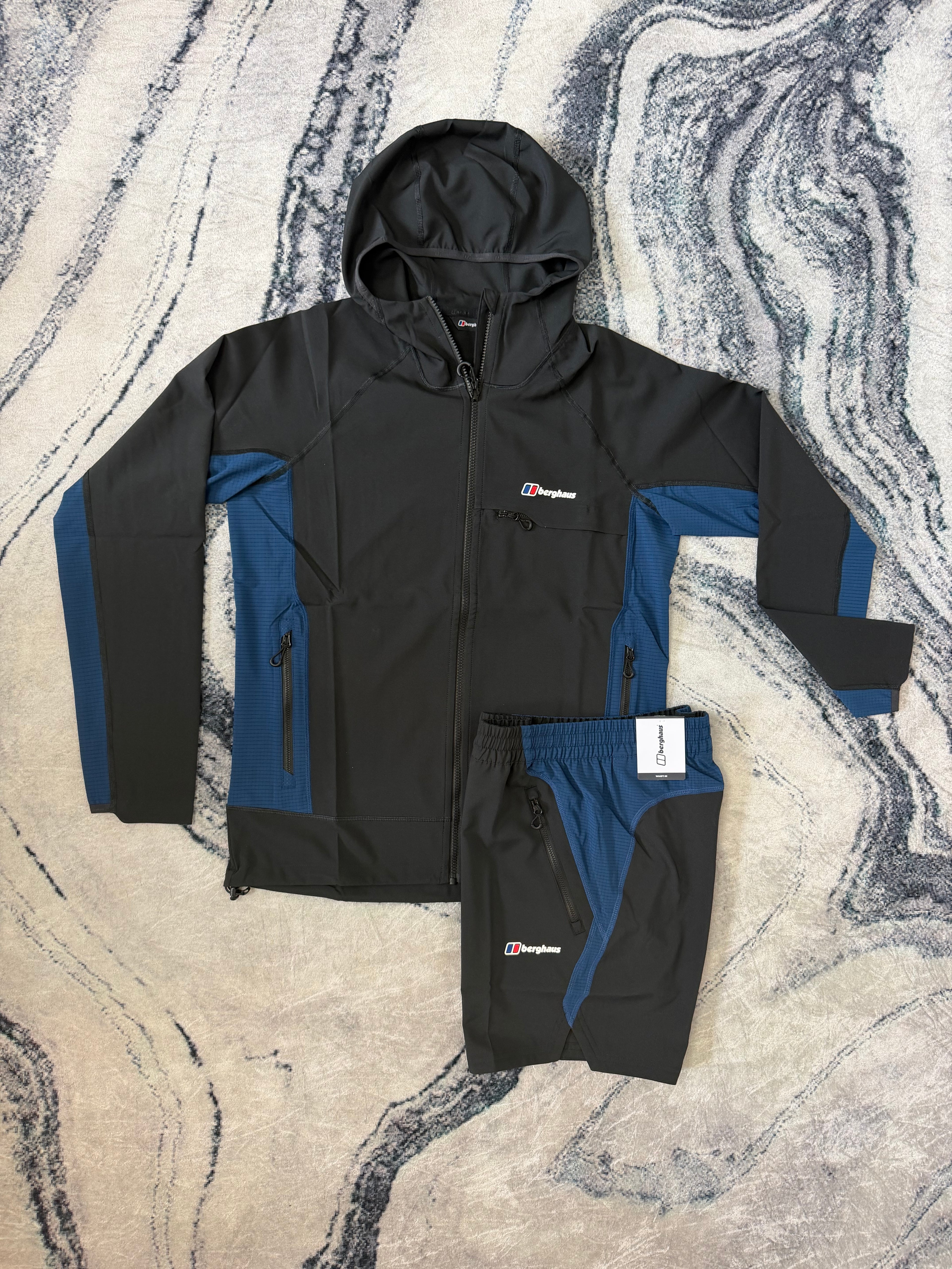 BERGHAUS WAVERTREE TRISET - JET BLACK/BLUE