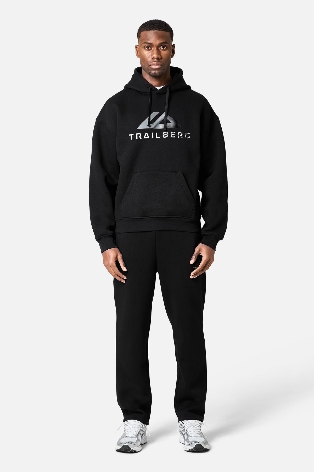 TRAILBERG FRACTION TRACKSUIT - BLACK/WHITE
