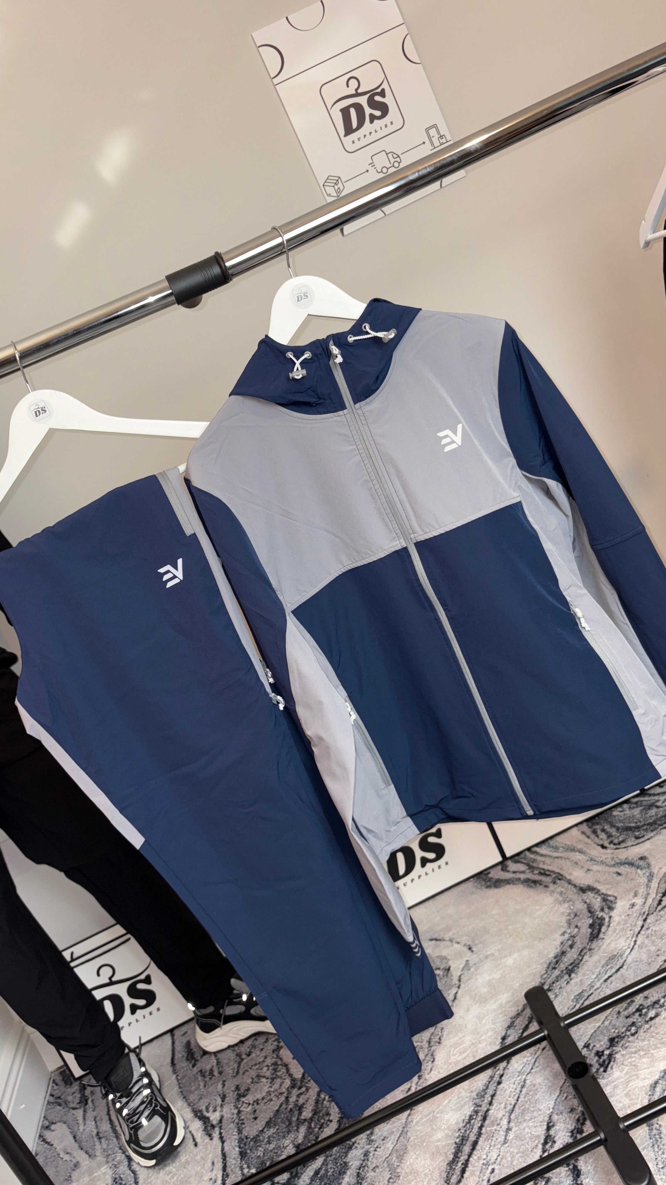 ENVI DYNAMIC TRACKSUIT - NAVY/GREY