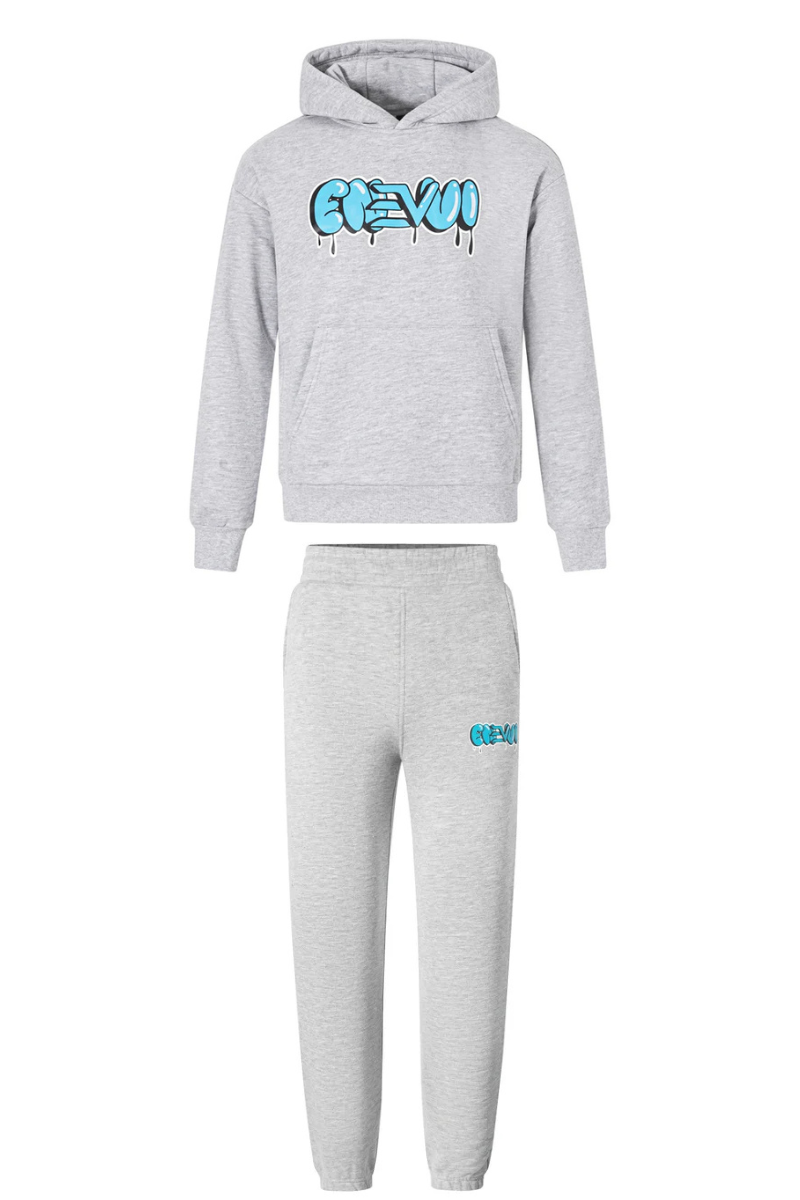 ENVI GRAFFITI TRACKSUIT - GREY/BLUE