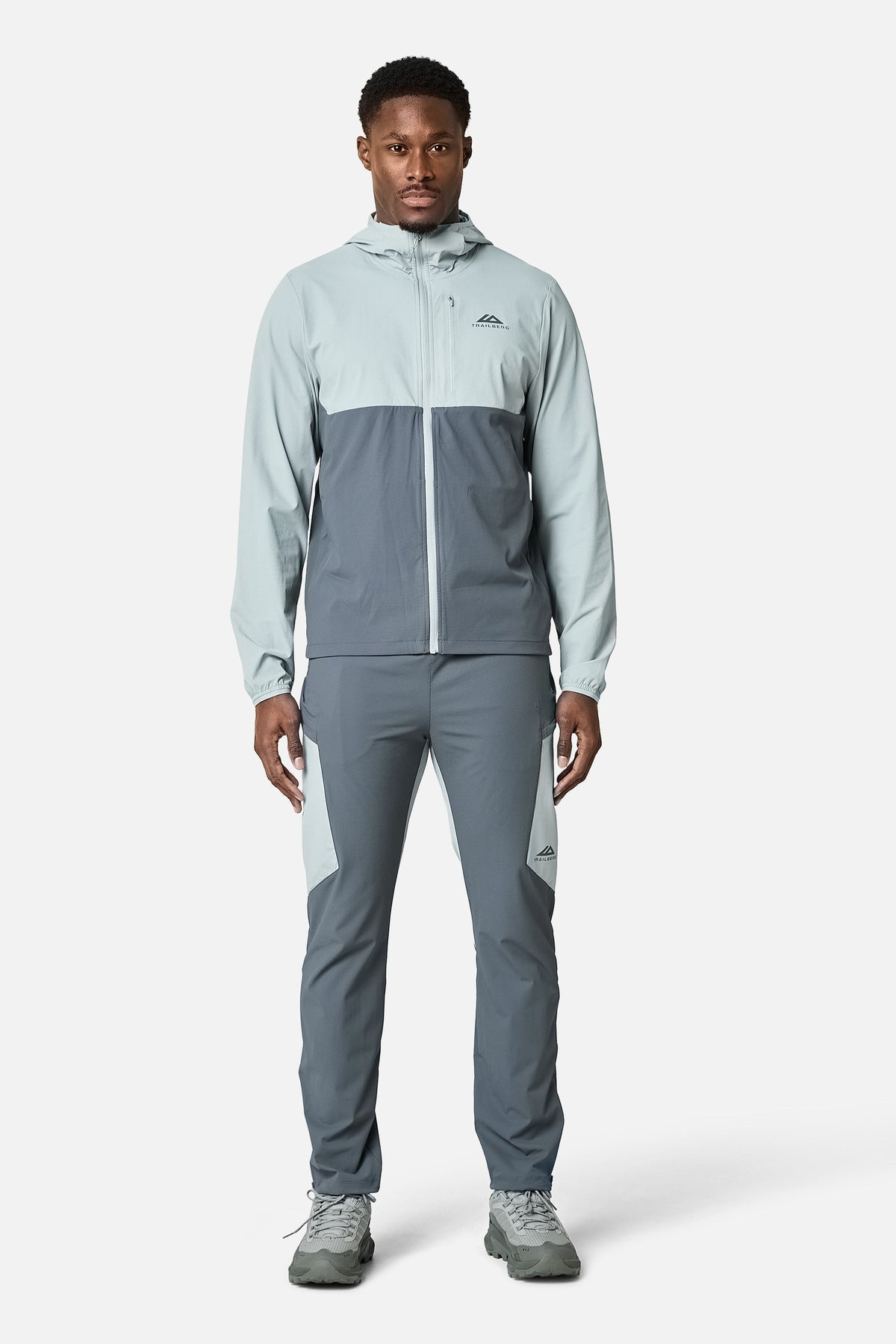 TRAILBERG ODYSSEY TRACKSUIT - DARK/LIGHT GREY