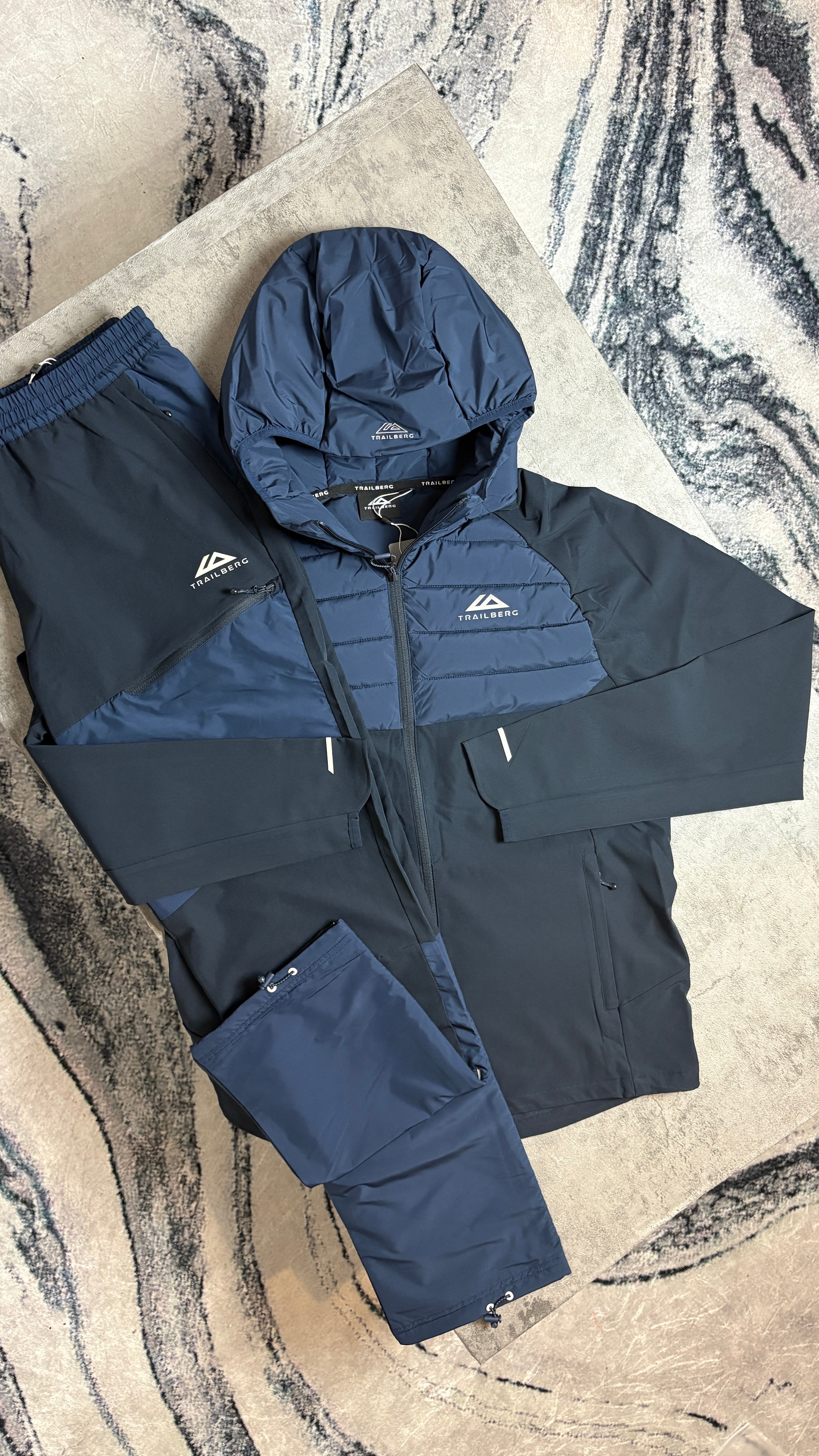 TRAILBERG RHINE 4 PIECE SET JACKET/PANT/TSHIRT/CAP