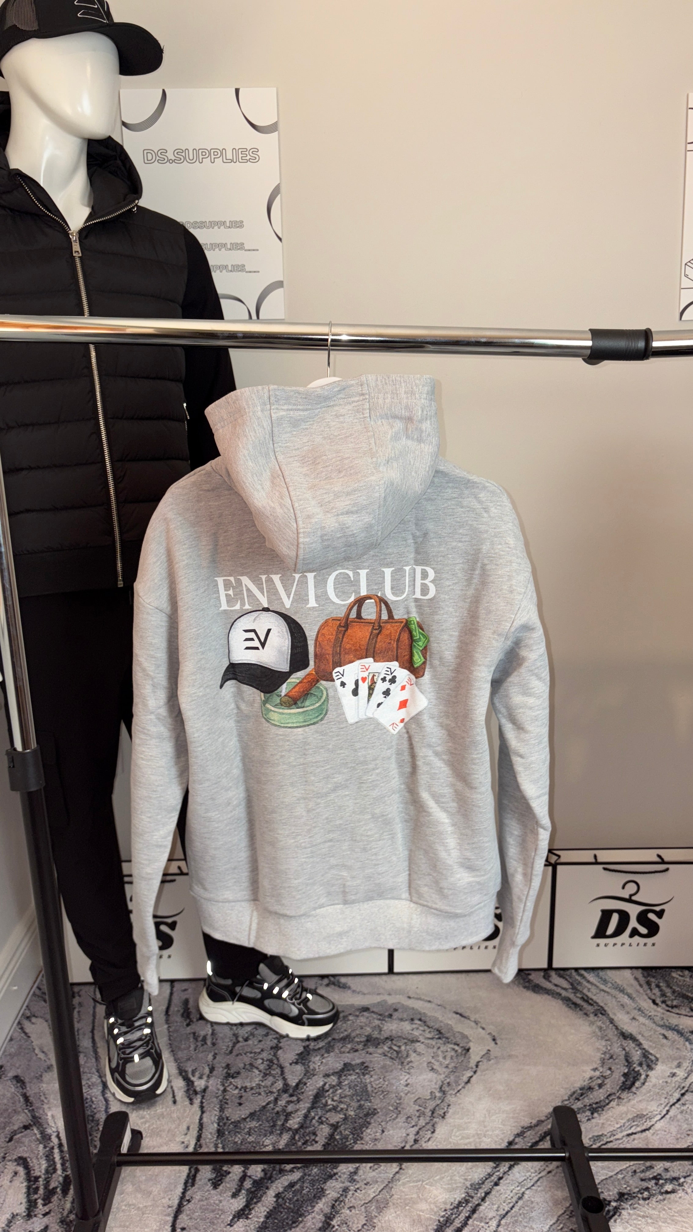 ENVI CLUB JUMPER - GREY