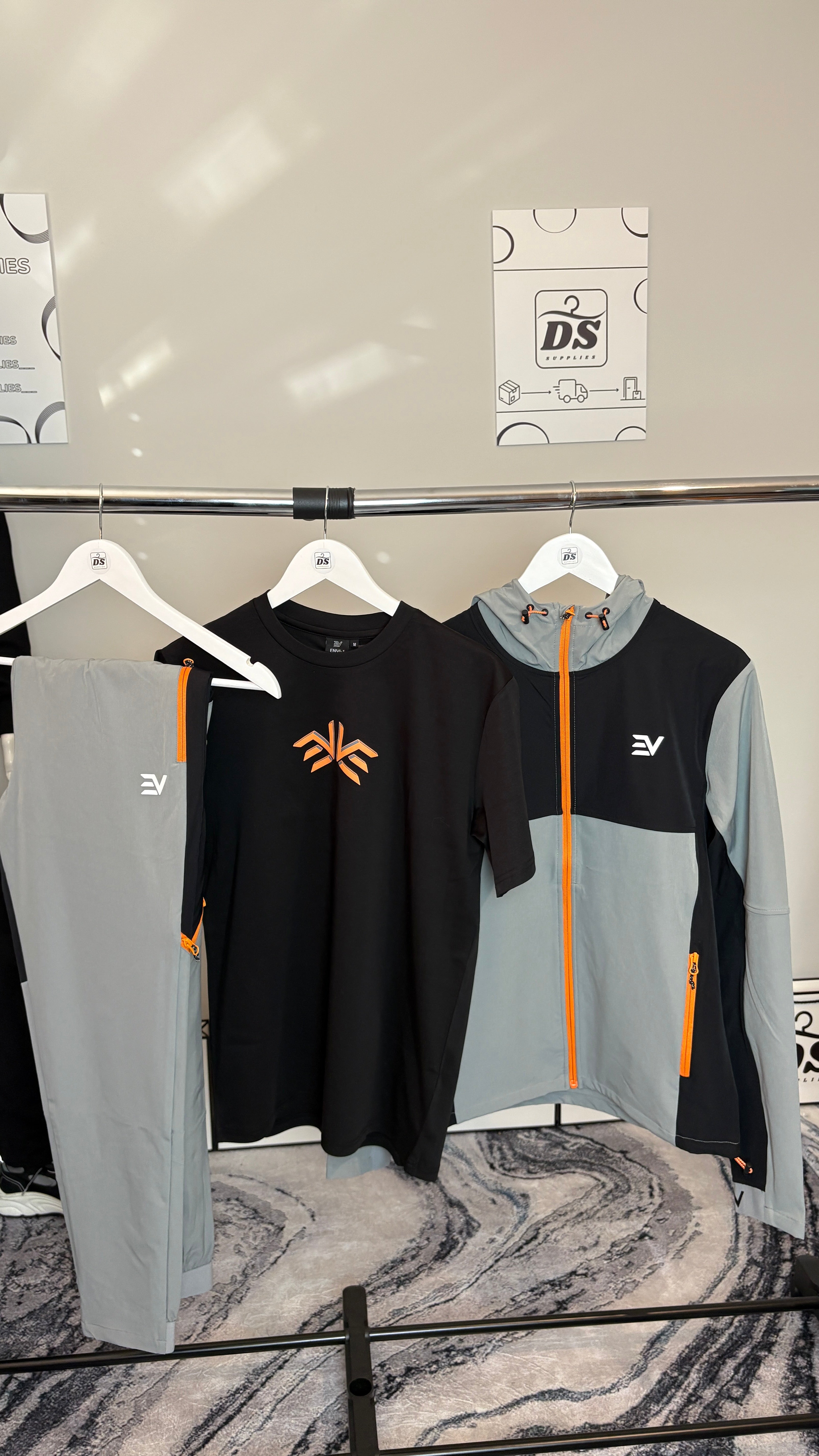 ENVI DYNAMIC TRISET - BLACK/GREY/ORANGE