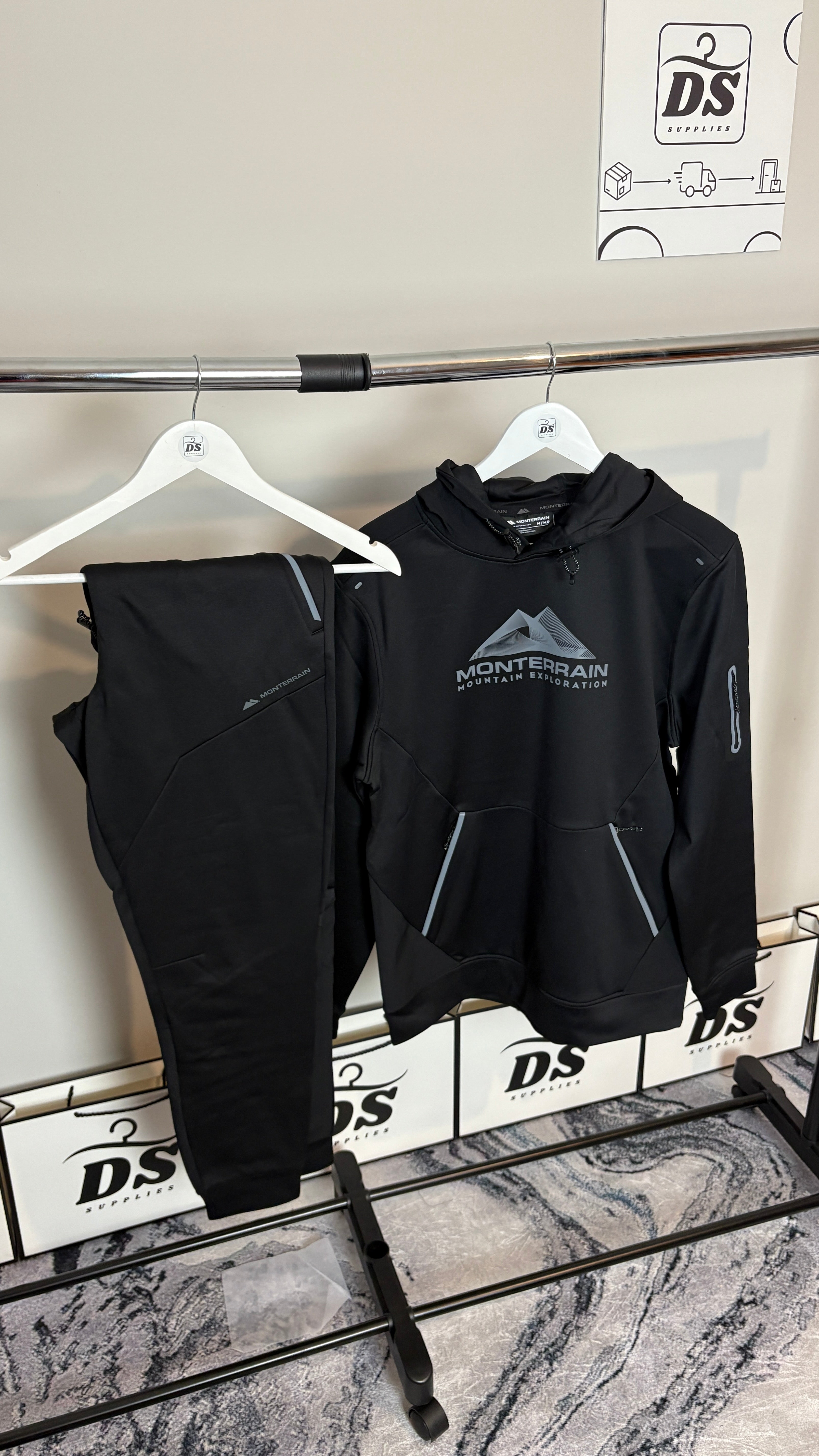 MONTERRAIN SPEED 2.0 TRACKSUIT - BLACK