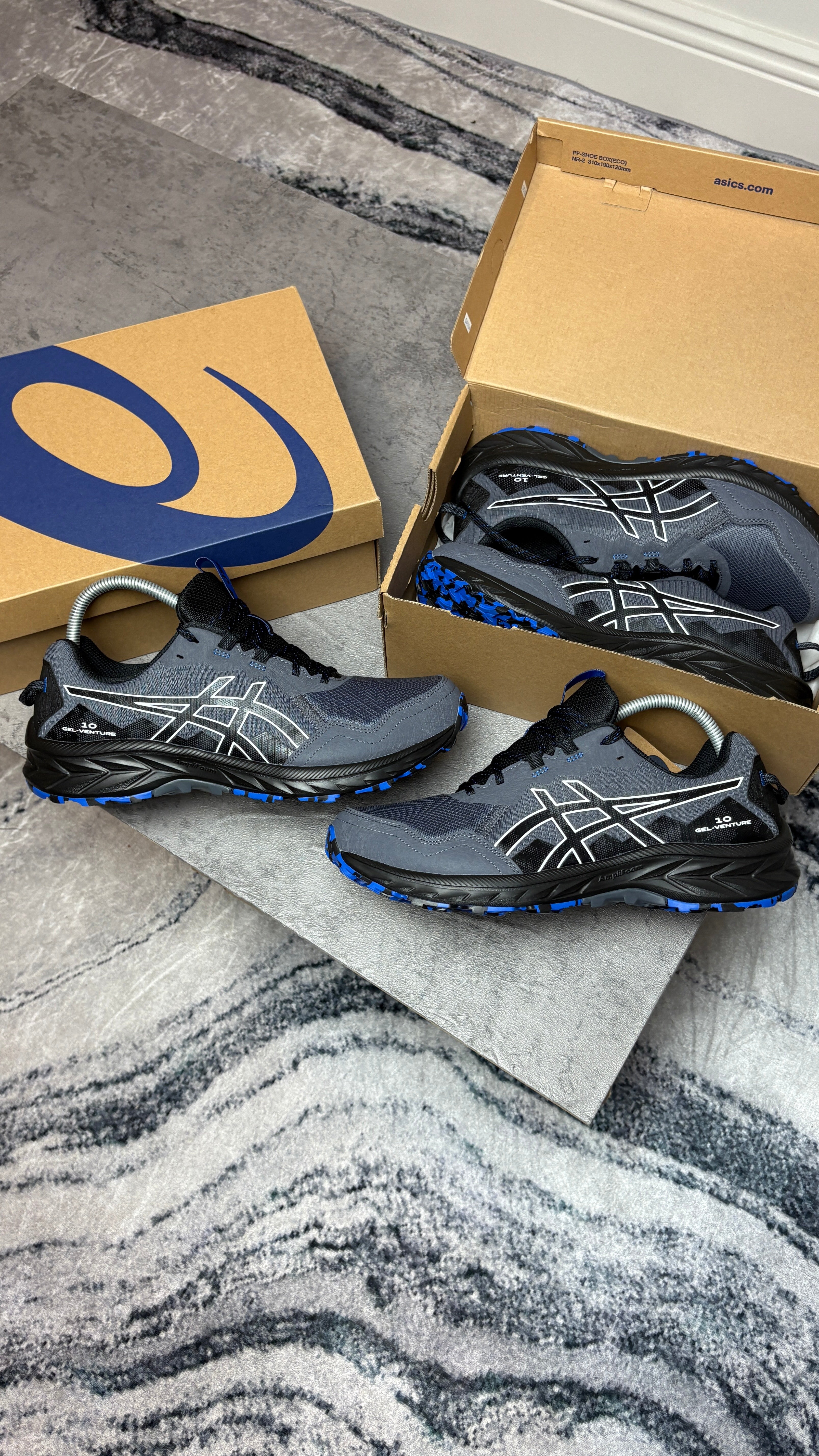 ASICS GEL VENTURE - BLACK/GREY/BLUE