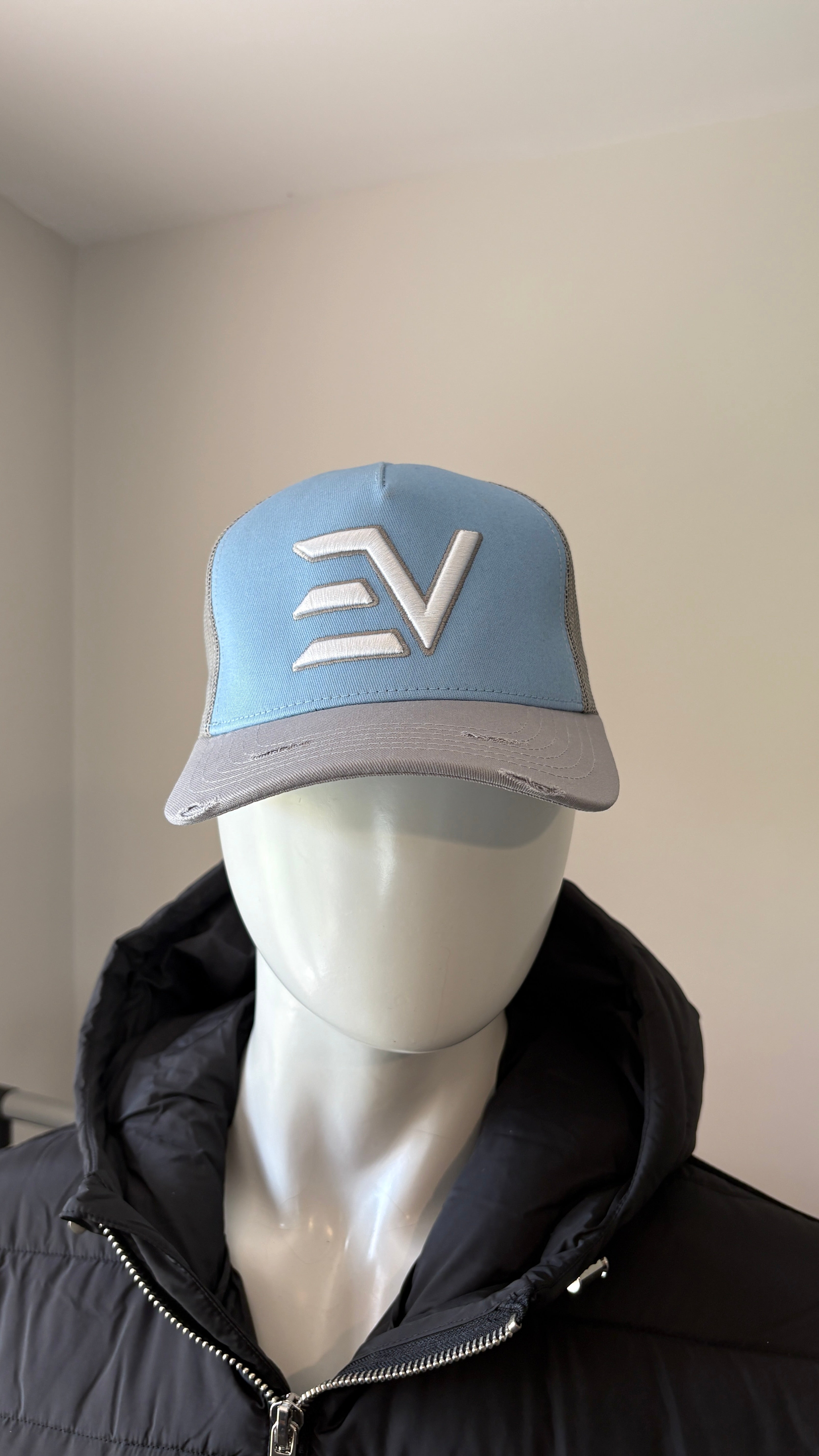 ENVI TRUCKER CAP - GREY/BLUE/WHITE