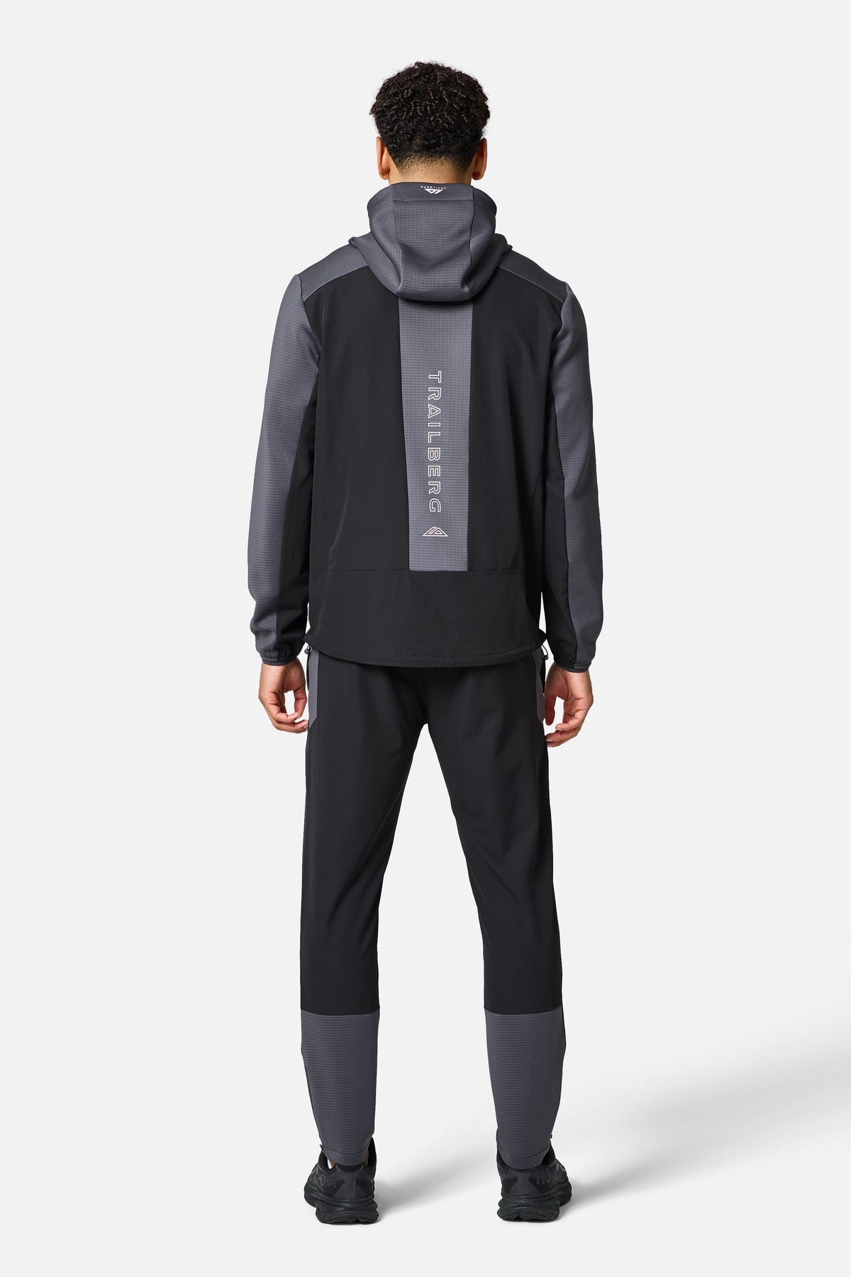 TRAILBERG RAPID DASH TRACKSUIT - BLACK/GREY