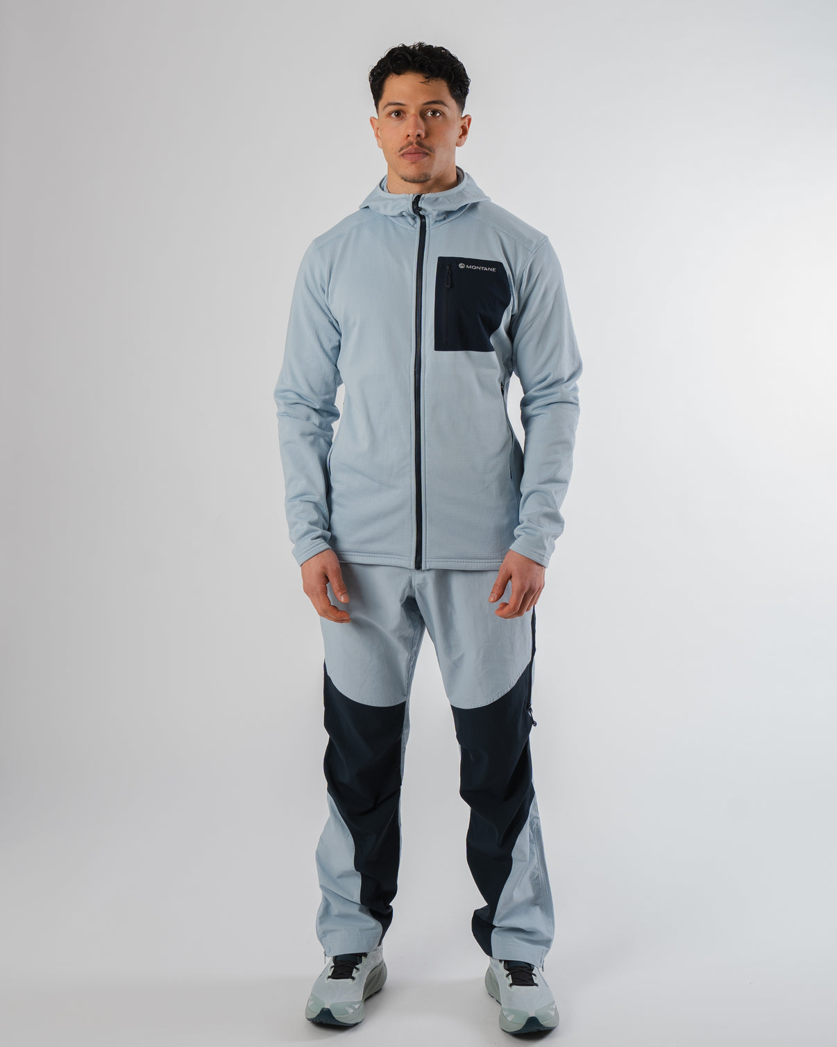 MONTANE GRID TRACKSUIT - FROST/BLUE