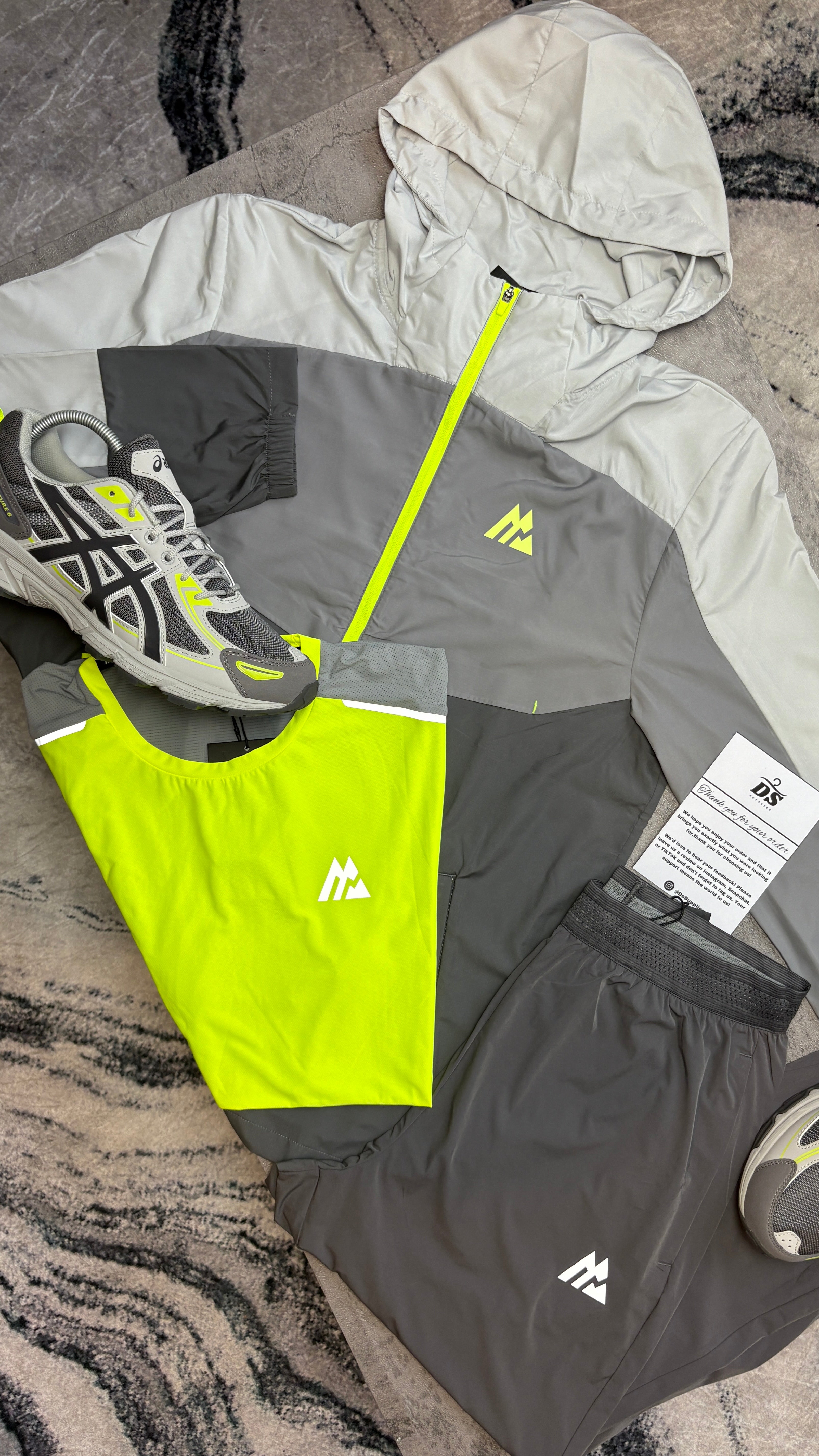 MONTIREX BREEZE TRISET - OG NEON/GREY