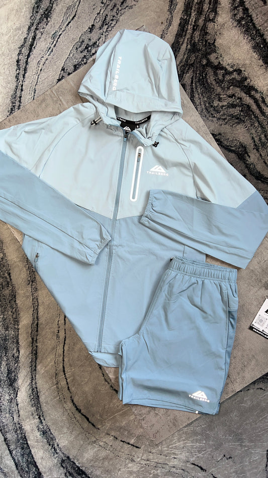 Trailberg Windrunner Twinset-Faded Denim/Blue Fog