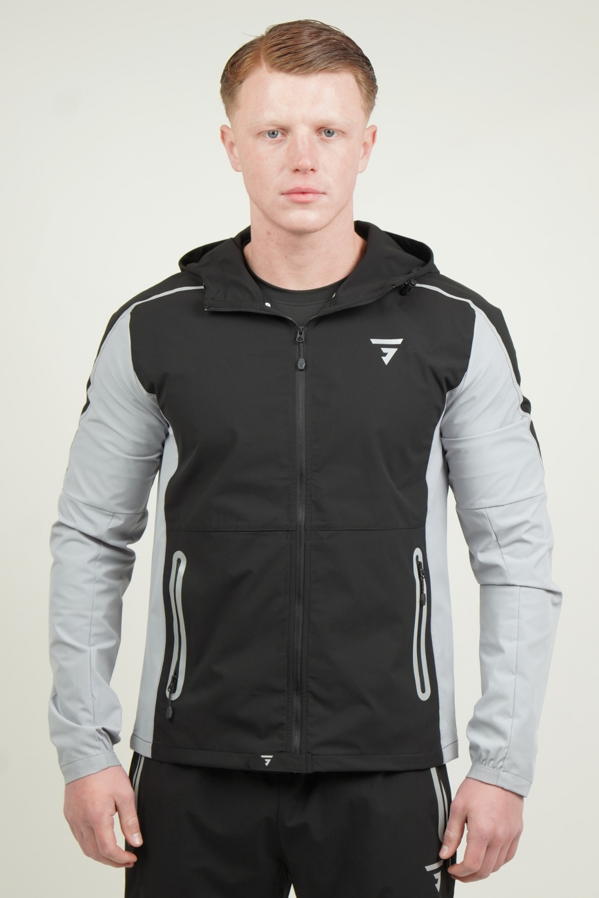 GRIID REFLECT TRACKSUIT - BLACK/LIGHT GREY