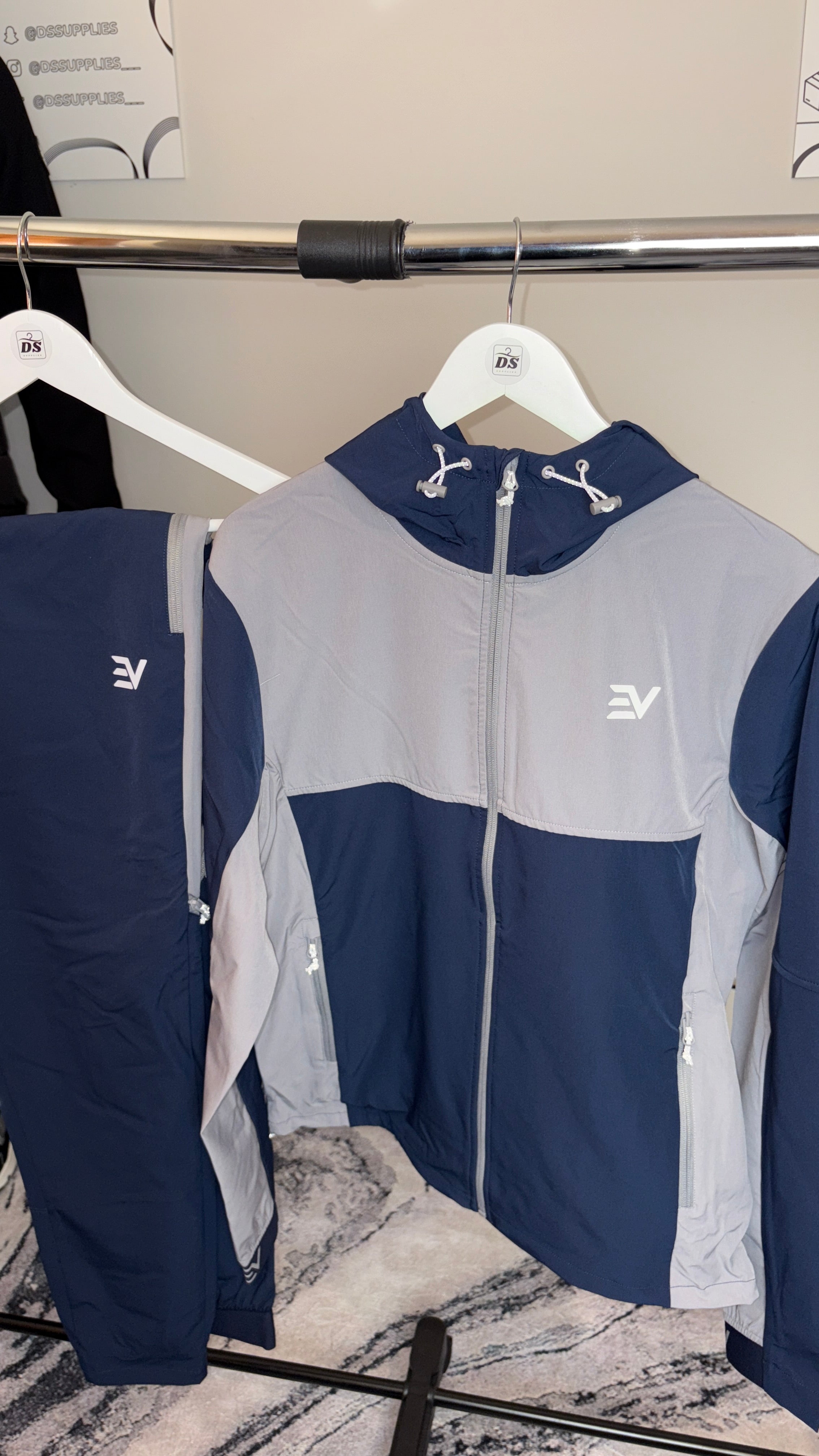 ENVI DYNAMIC TRACKSUIT - NAVY/GREY
