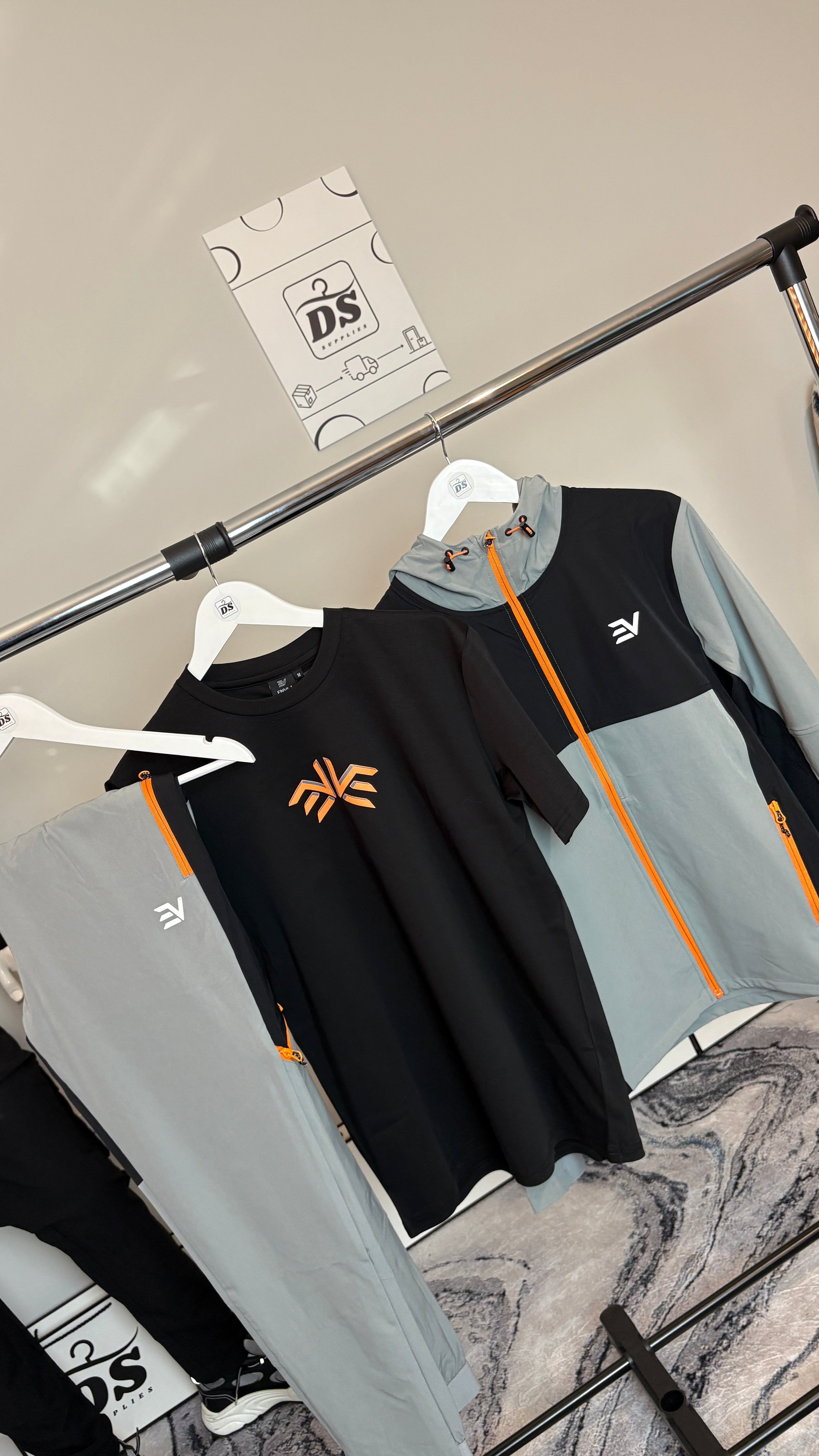 ENVI DYNAMIC TRISET - BLACK/GREY/ORANGE