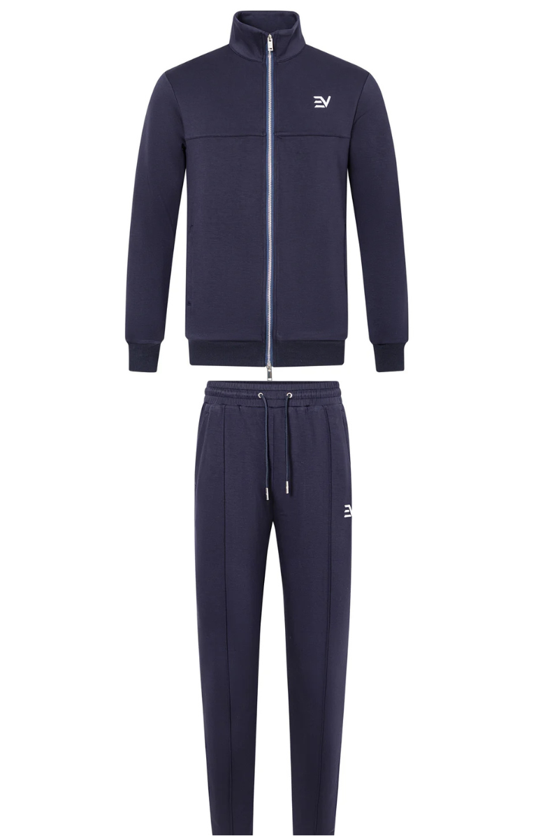 ENVI LUXE COLLAR TRACKSUIT - NAVY