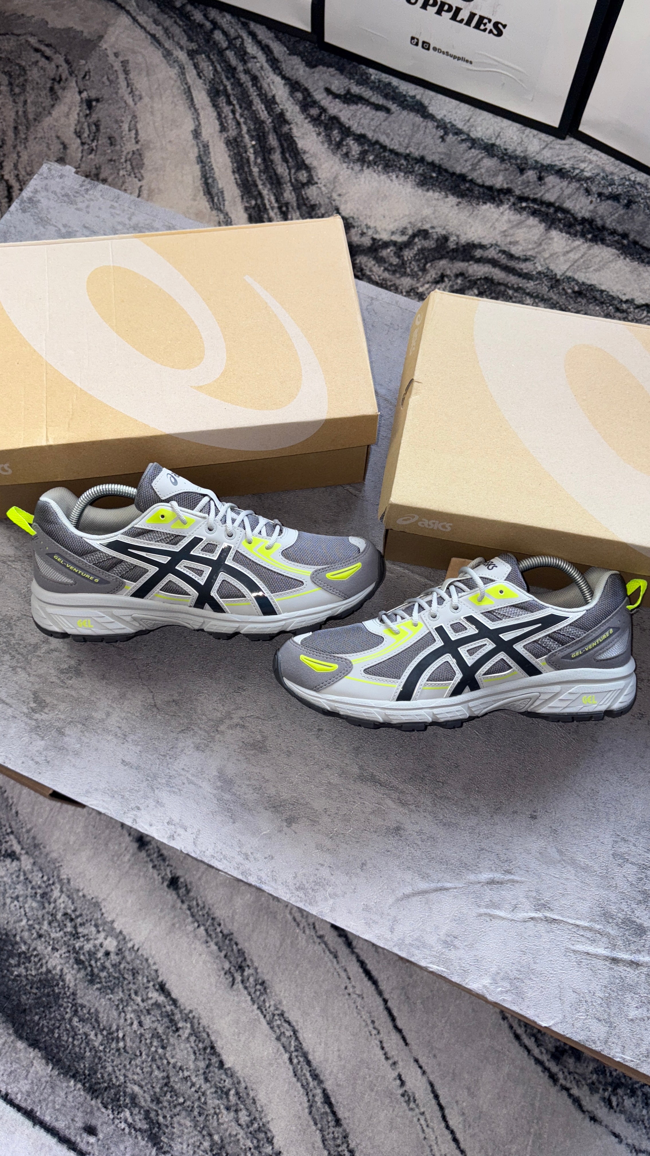 ASICS Gel Venture 6-Grey/Yellow