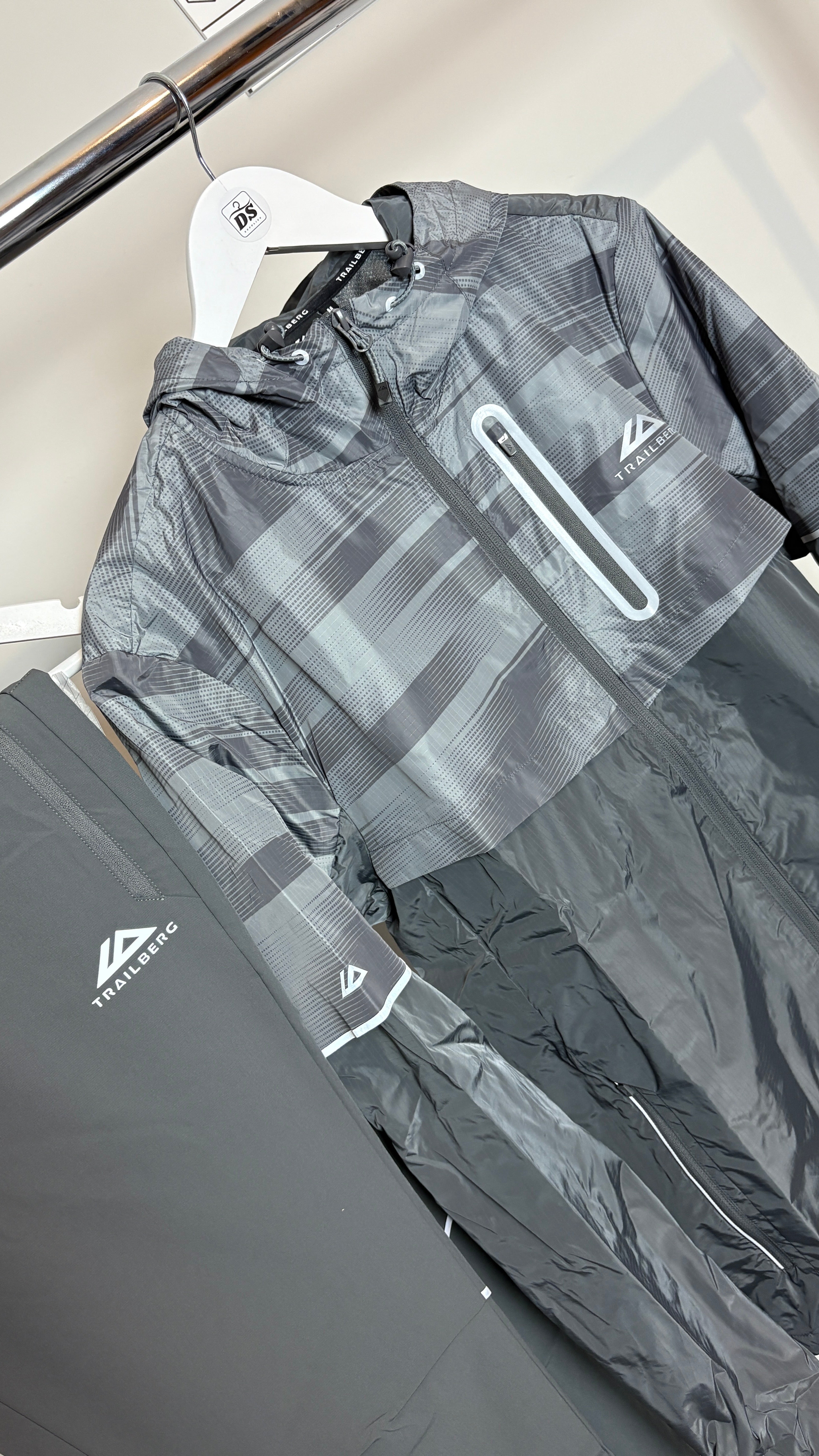 TRAILBERG 2.0 DIMENSION TRACKSUIT - TWO TONE GREY