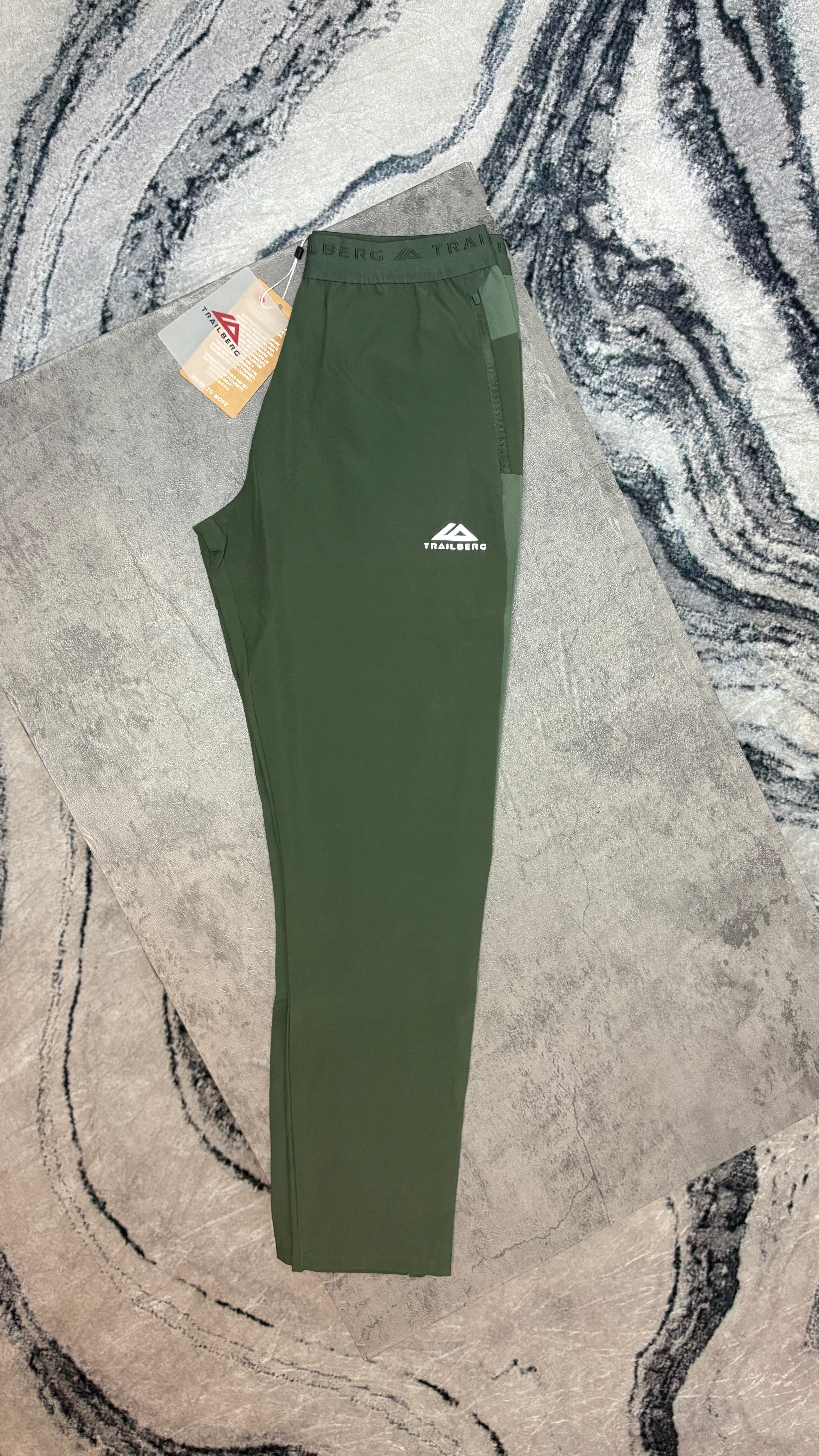 TRAILBERG TRIATHLON TRACKSUIT - KHAKI GREEN