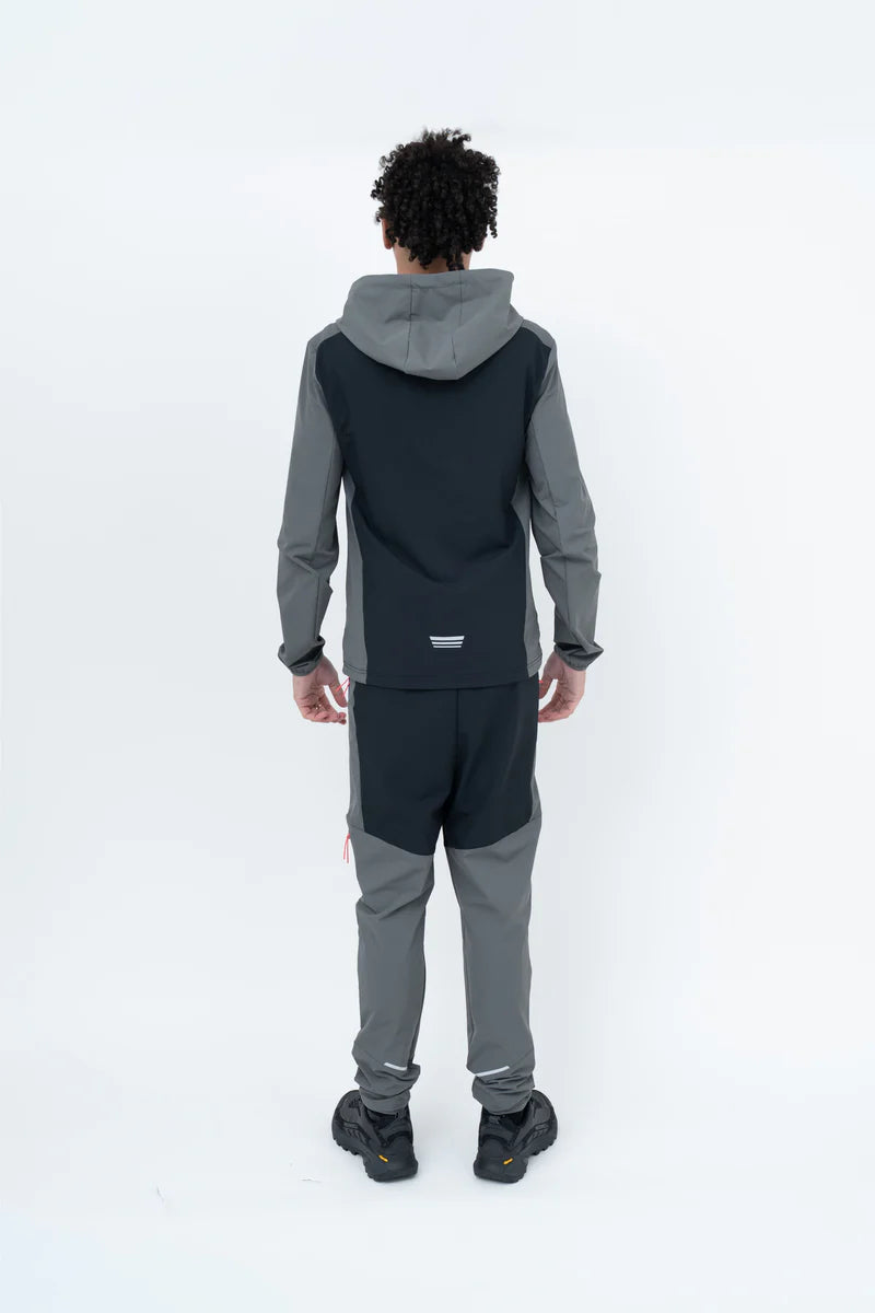 GRIID EDGE TRACKSUIT - PHANTOM/BRIGHT RED