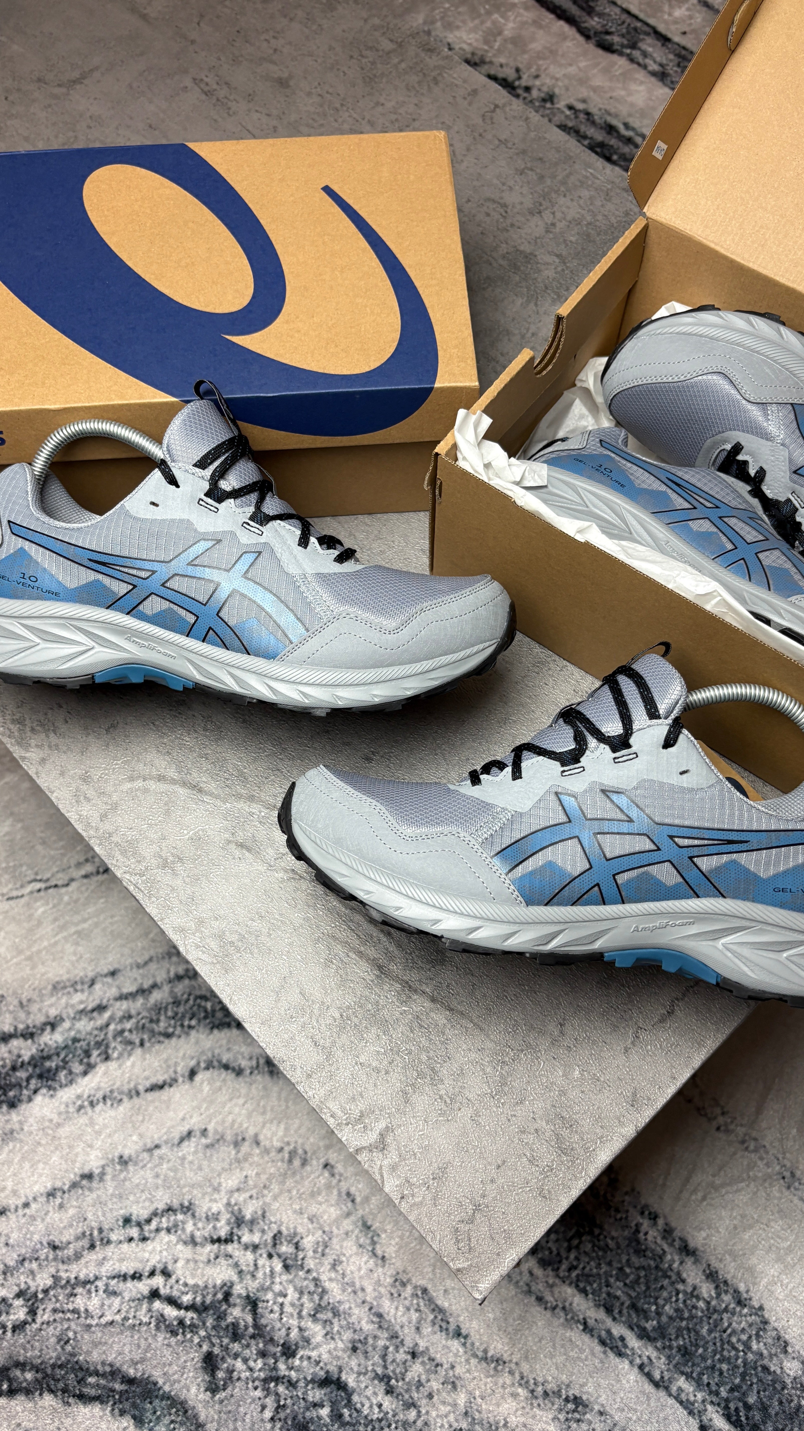 ASICS GEL VENTURE - GREY/BLUE