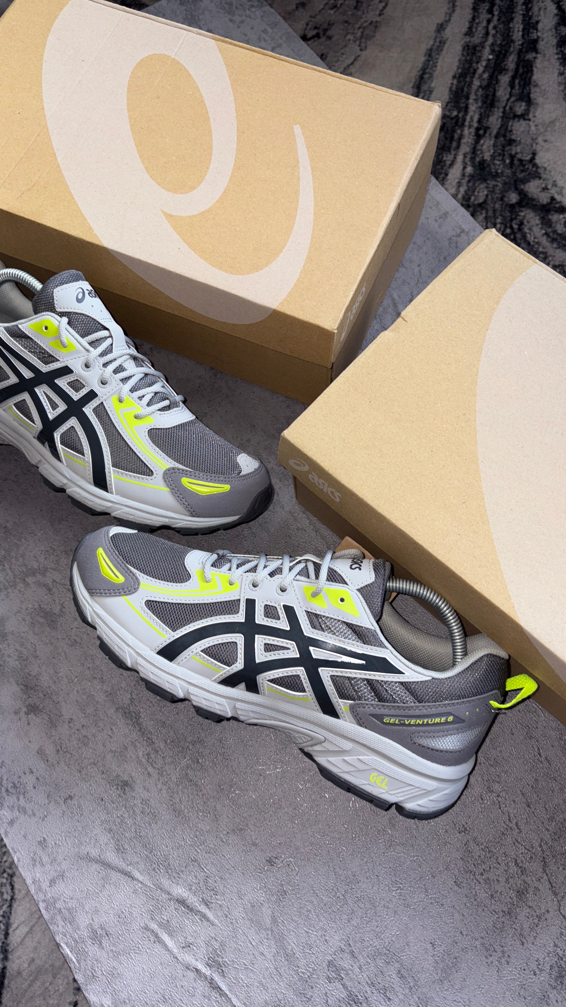 ASICS Gel Venture 6-Grey/Yellow