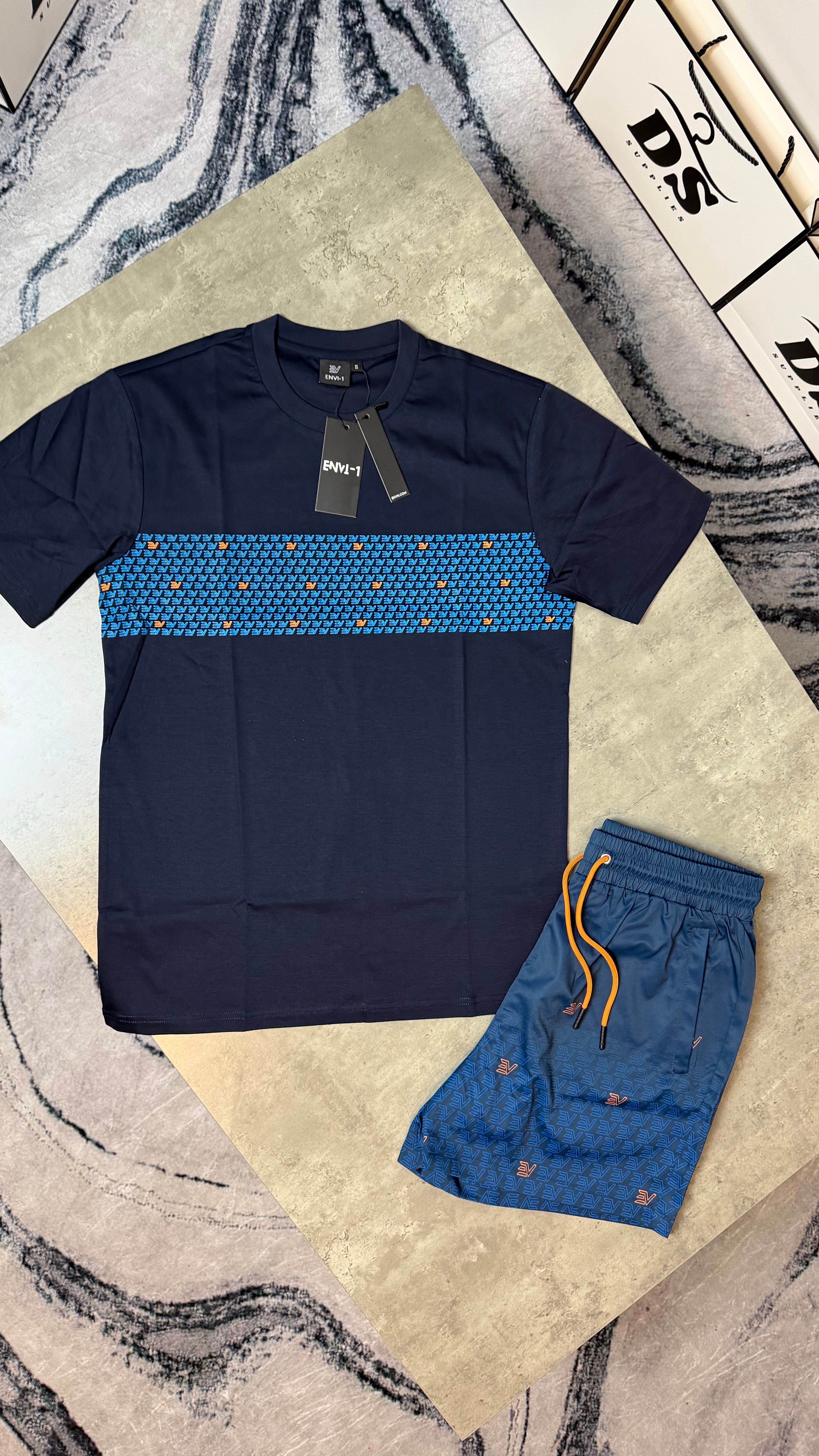 ENVI FADE MONOGRAM TWINSET