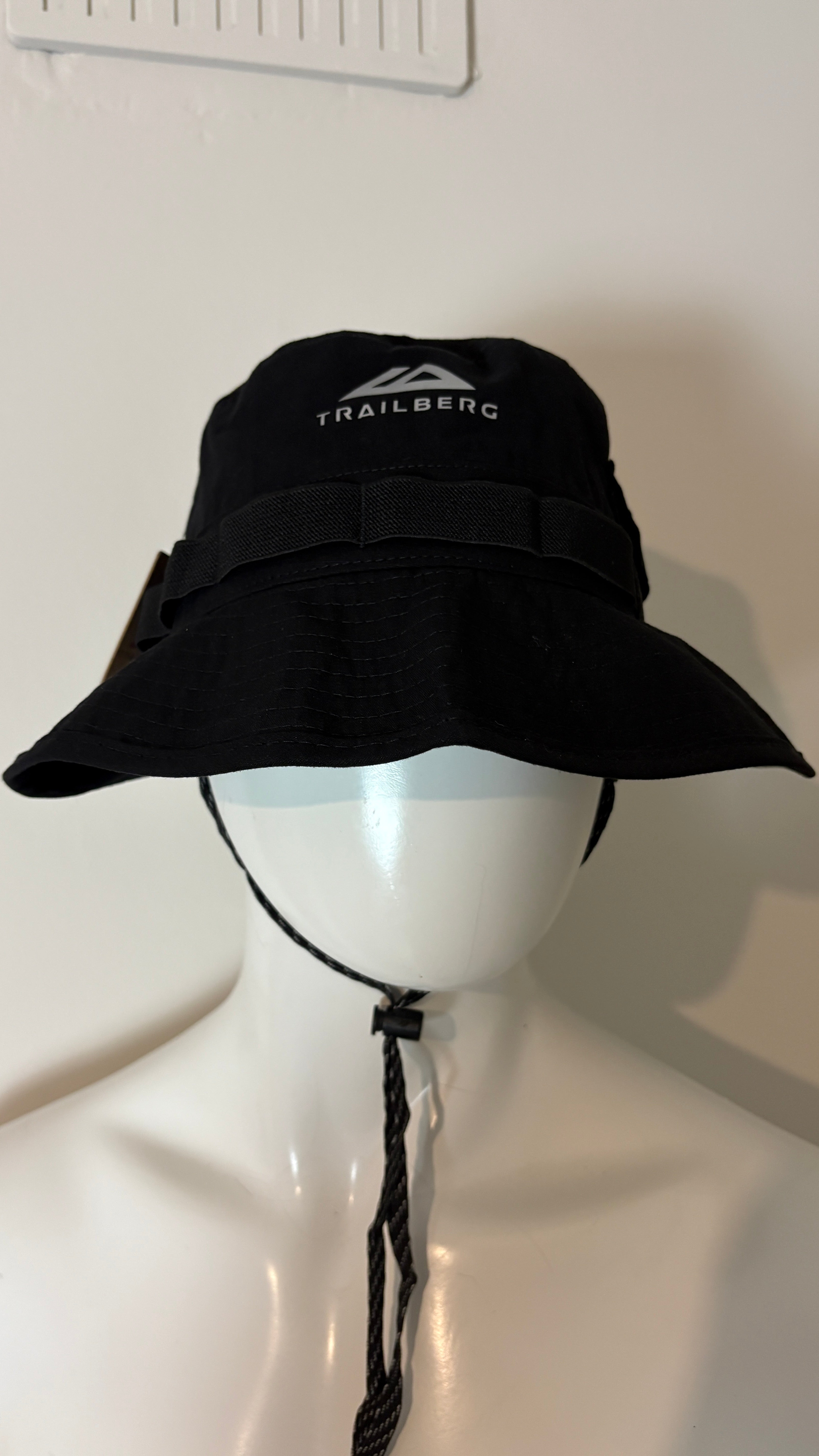 TRAILBERG TRIATHLON 2.0 BUCKET HAT - BLACK