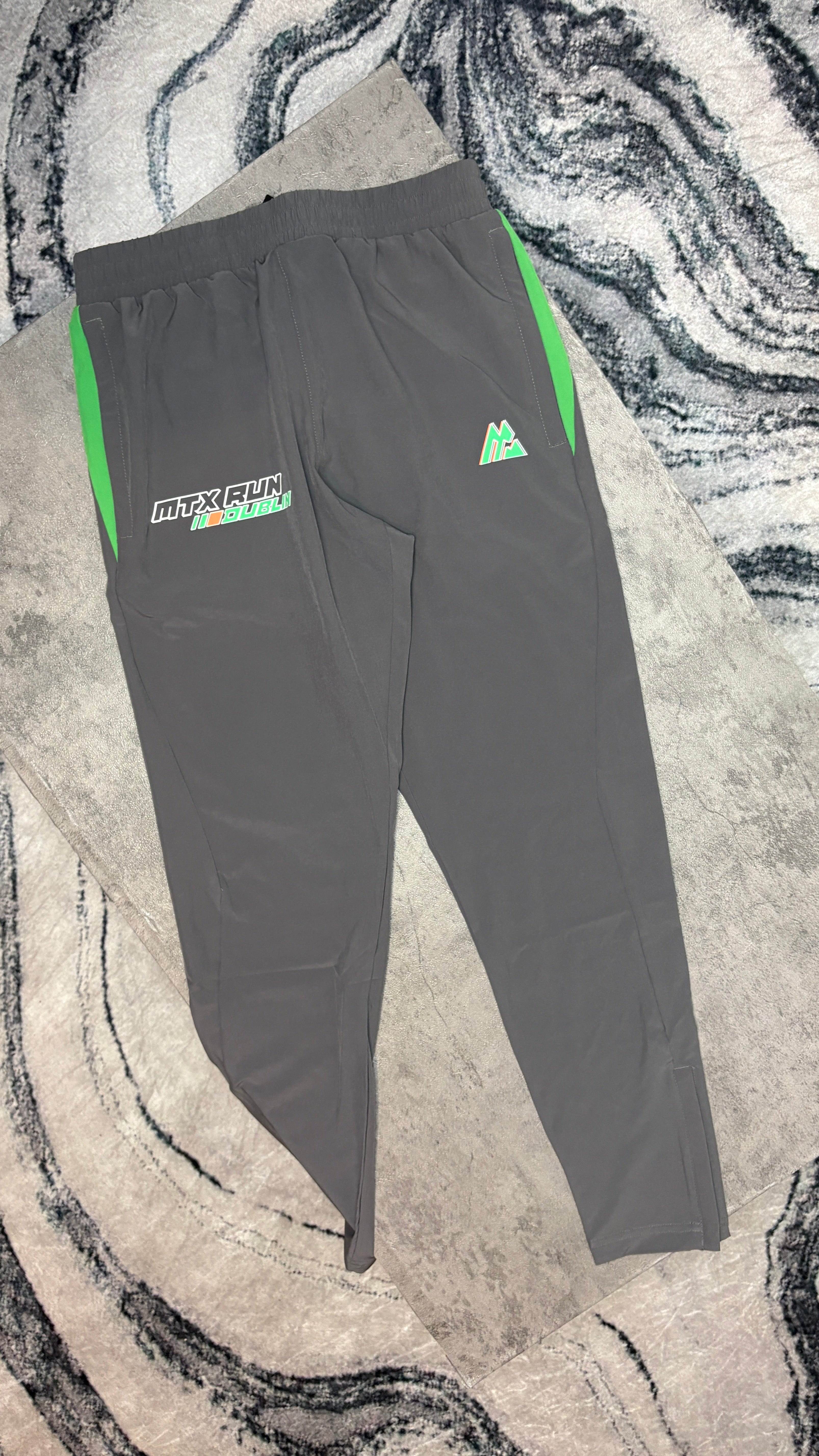 MONTIREX RUN DUBLIN TRISET JACKET/PANT/TSHIRT-GREY/BLACK/GREEN