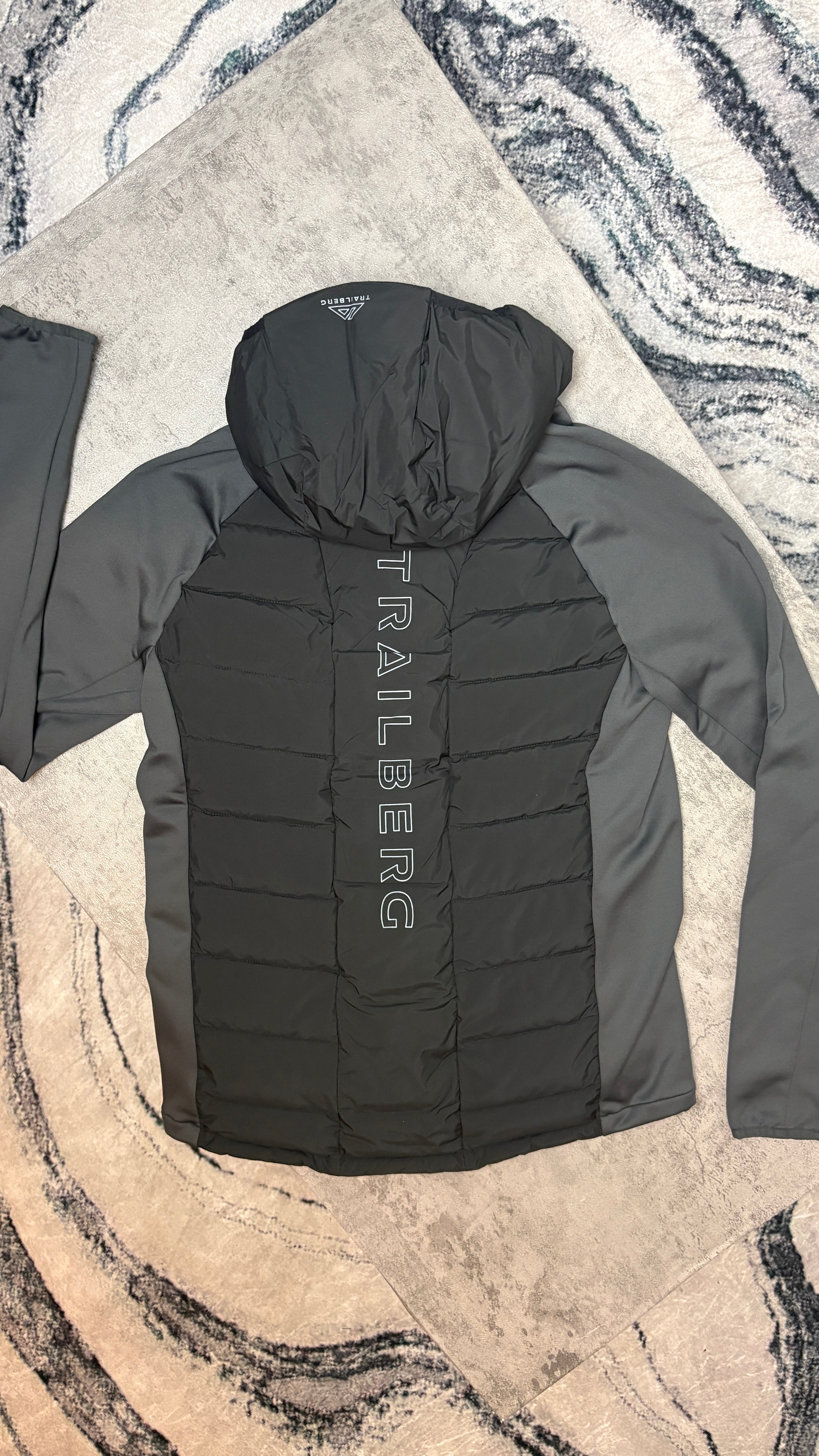 TRAILBERG RHINE 3.0 TRACKSUIT JACKET/PANTS - BLACK/GREY