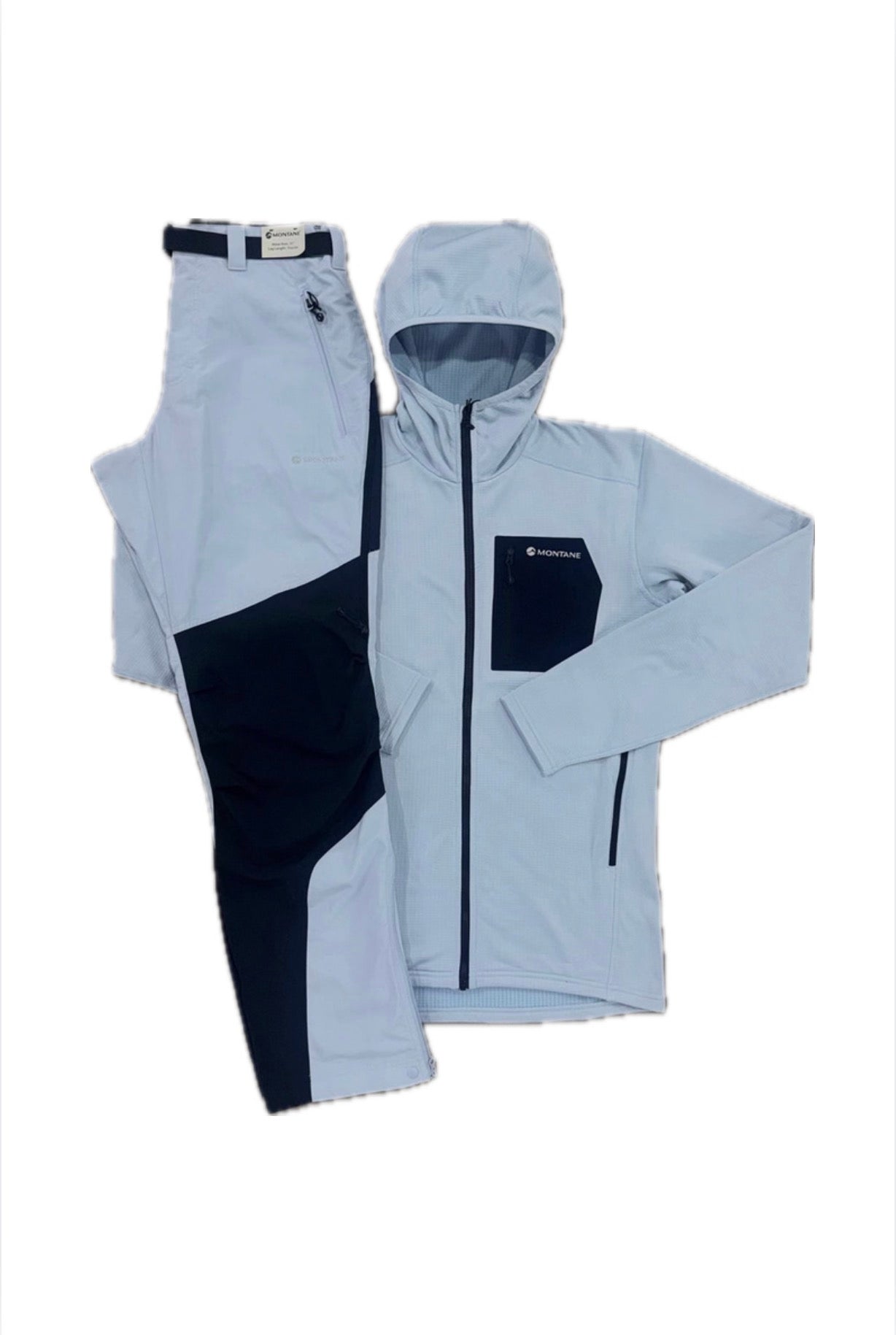 MONTANE GRID TRACKSUIT - FROST/BLUE