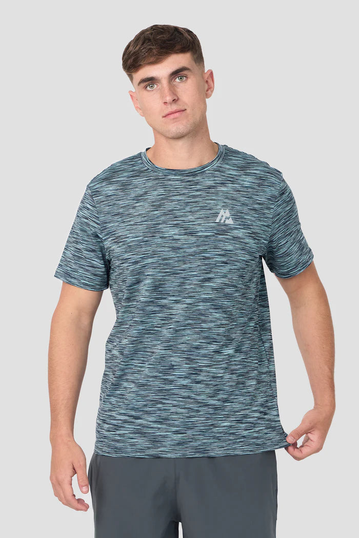 MONTIREX TRAIL TRISET TRACKSUIT/T-SHIRT - GREY/BLUE MULTI
