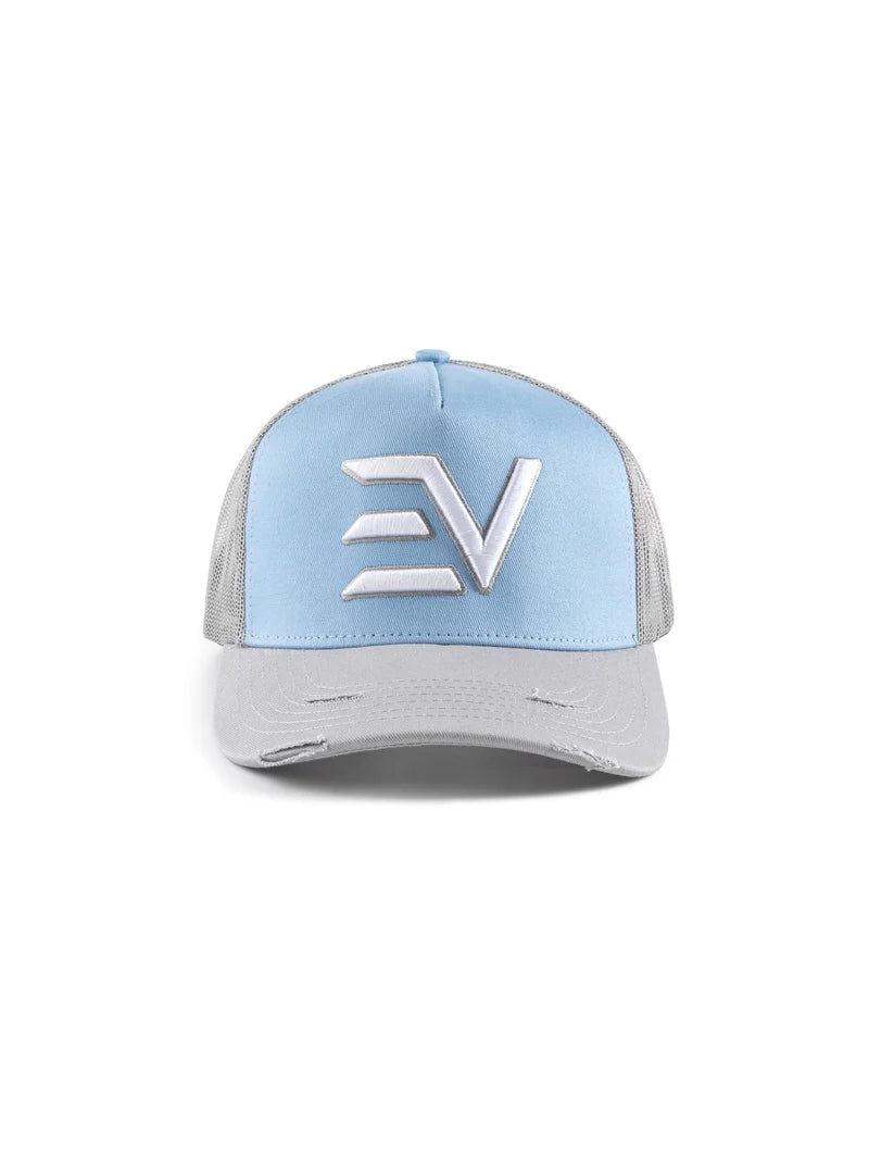 ENVI TRUCKER CAP - GREY/BLUE