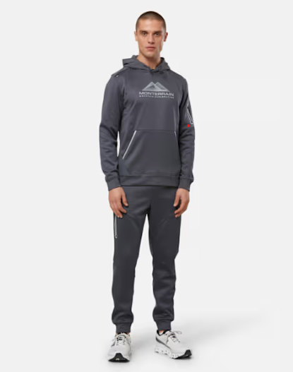 MONTERRAIN SPEED POLY FLEECE TRACKSUIT - GREY