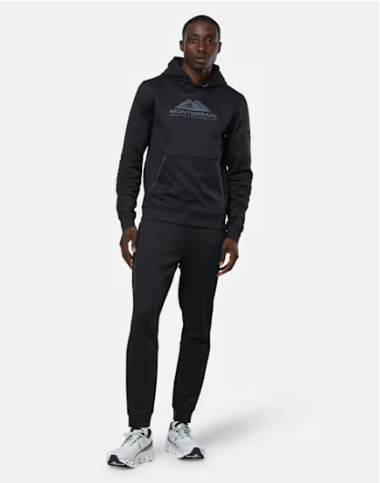 MONTERRAIN SPEED POLY FLEECE TRACKSUIT - BLACK