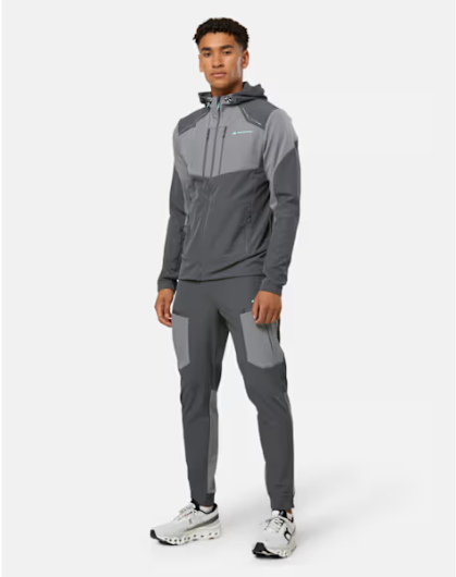MONTERRAIN ORBIT WOVEN TRACKSUIT - TWO TONE GREY/BLUE