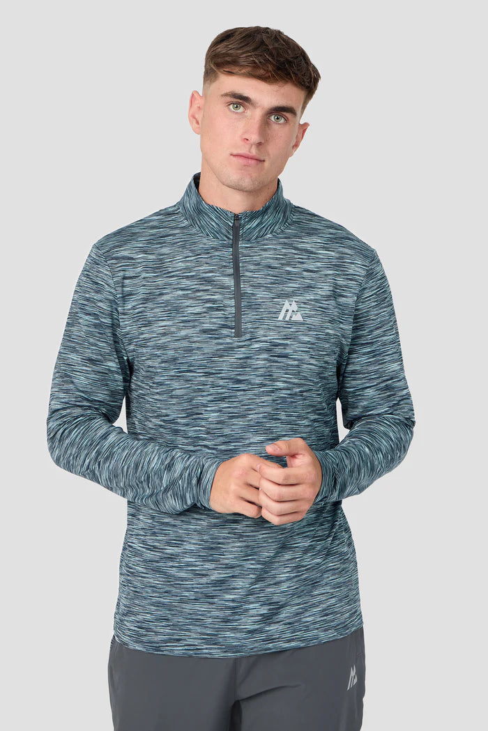 MONTIREX TRAIL TRISET TRACKSUIT/T-SHIRT - GREY/BLUE MULTI